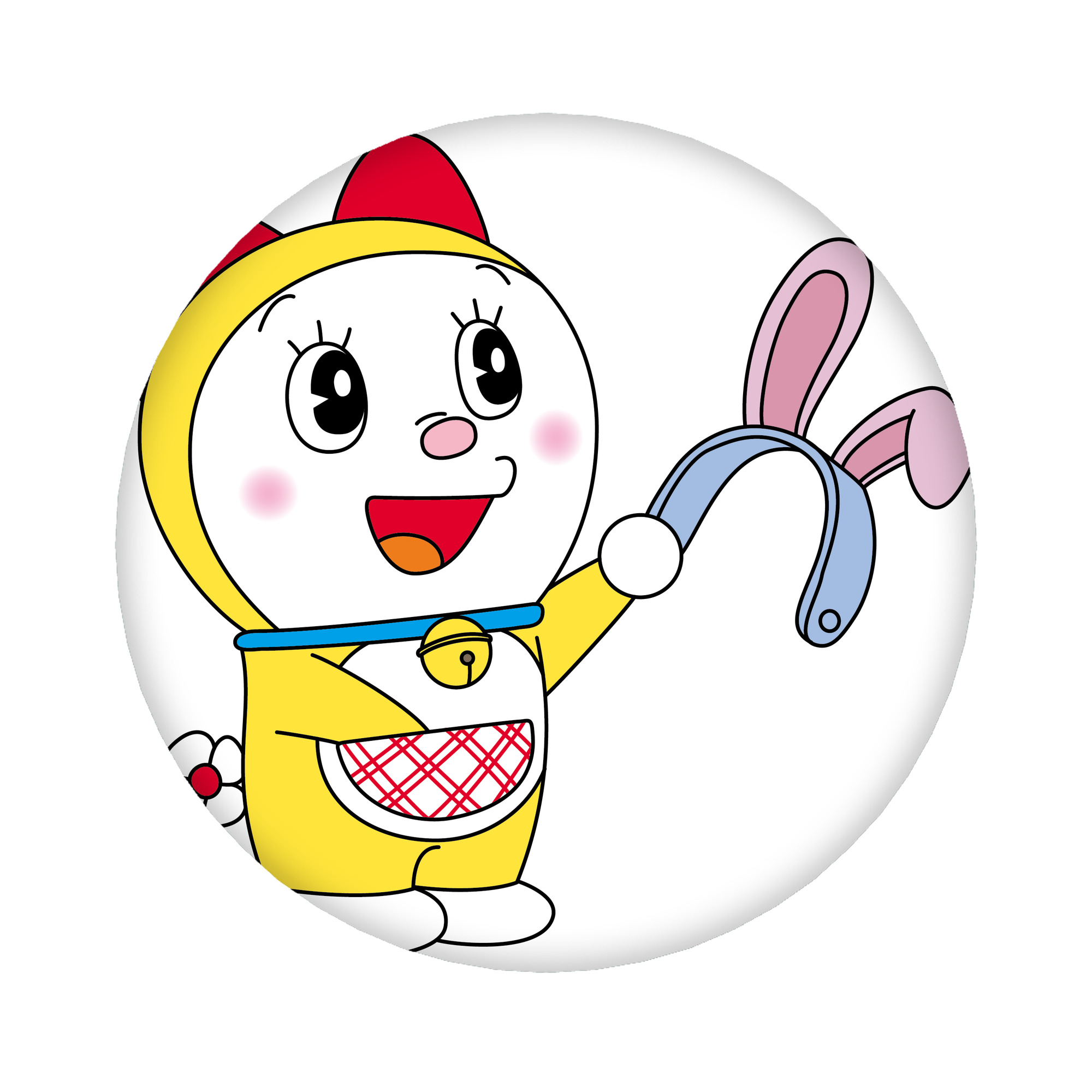 （画像用） ドラえもん ドラミ Doraemon Dorami 6cm 缶バッジ 複数セット