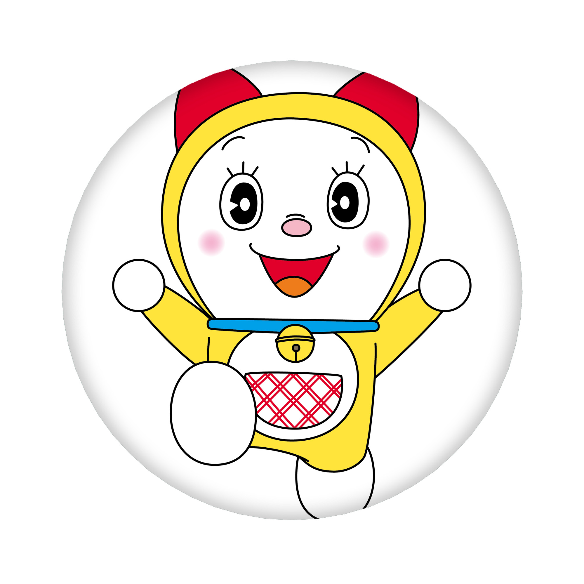 （画像用） ドラえもん ドラミ Doraemon Dorami 6cm 缶バッジ 複数セット