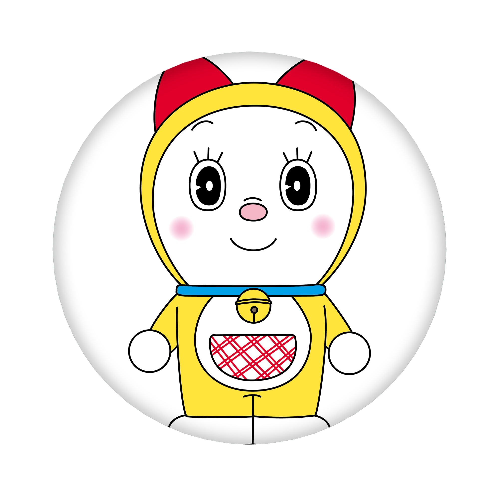 （画像用） ドラえもん ドラミ Doraemon Dorami 6cm 缶バッジ 複数セット