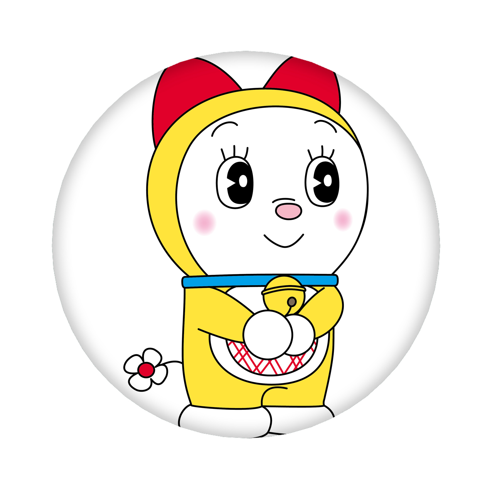 （画像用） ドラえもん ドラミ Doraemon Dorami 6cm 缶バッジ 複数セット