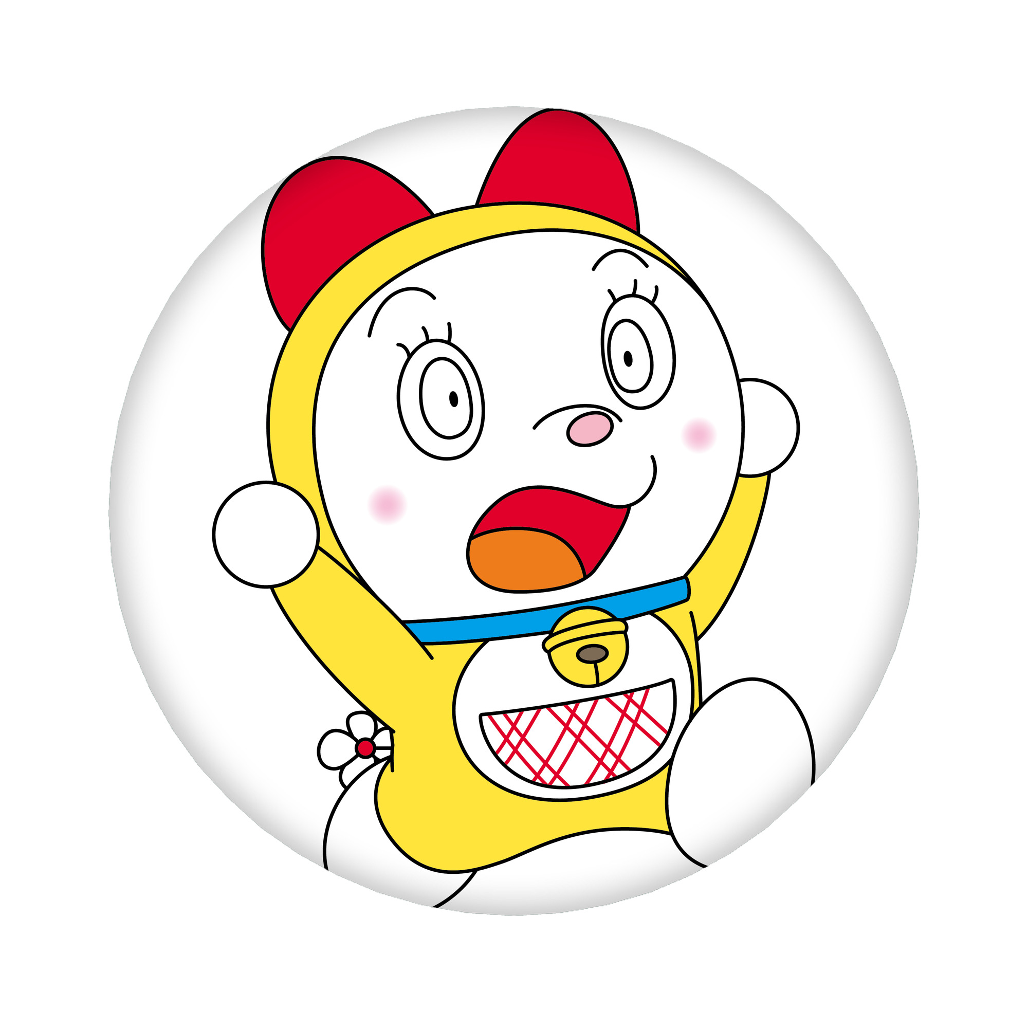 （画像用） ドラえもん ドラミ Doraemon Dorami 6cm 缶バッジ 複数セット