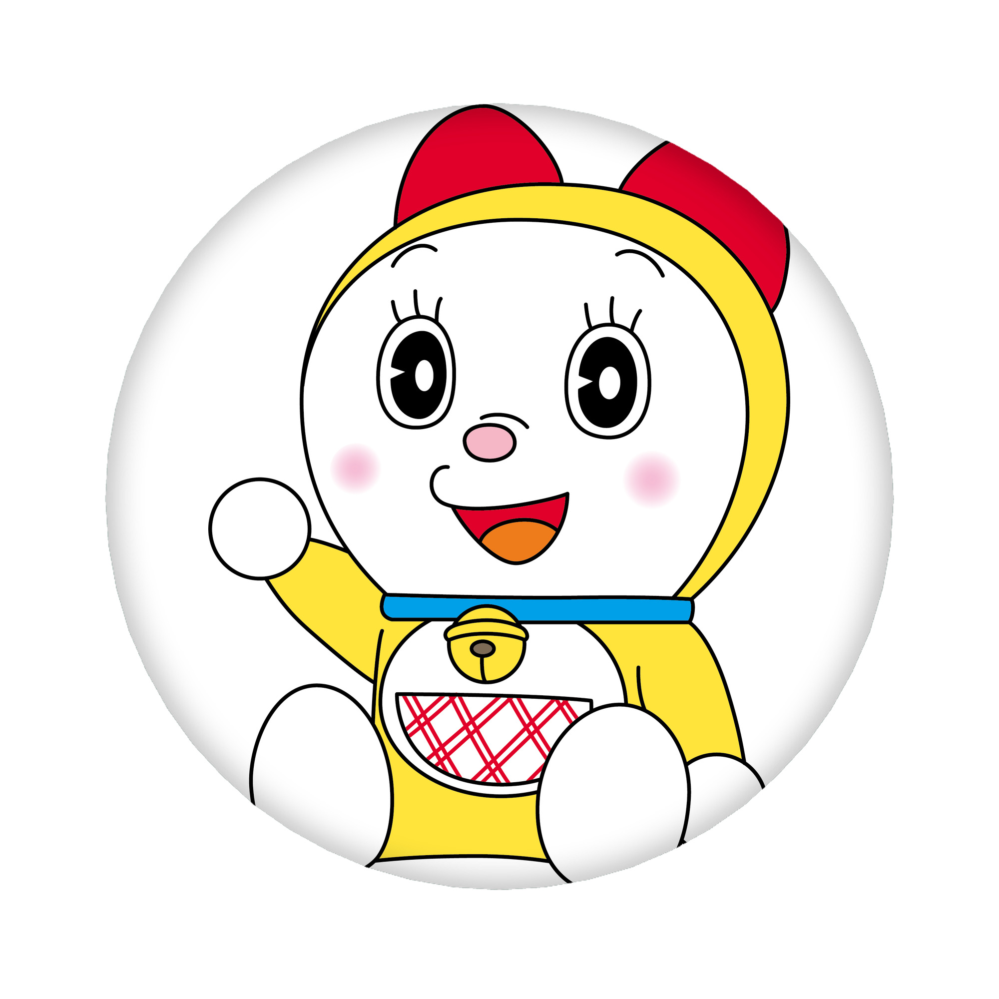 （画像用） ドラえもん ドラミ Doraemon Dorami 6cm 缶バッジ 複数セット