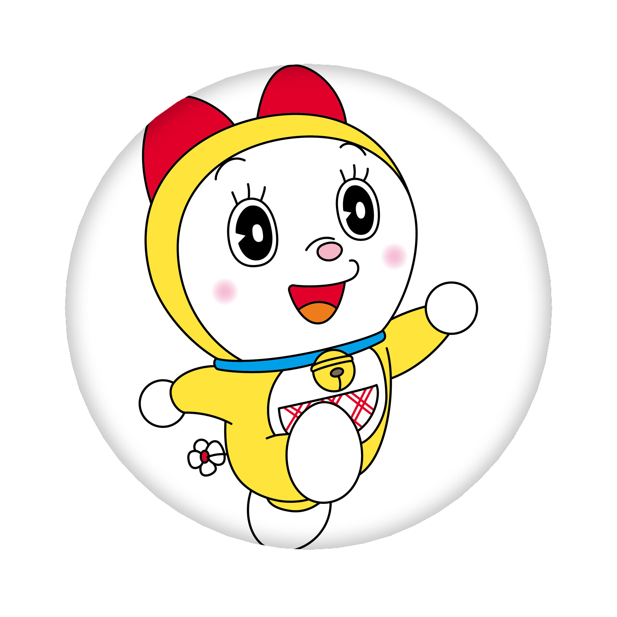 （画像用） ドラえもん ドラミ Doraemon Dorami 6cm 缶バッジ 複数セット