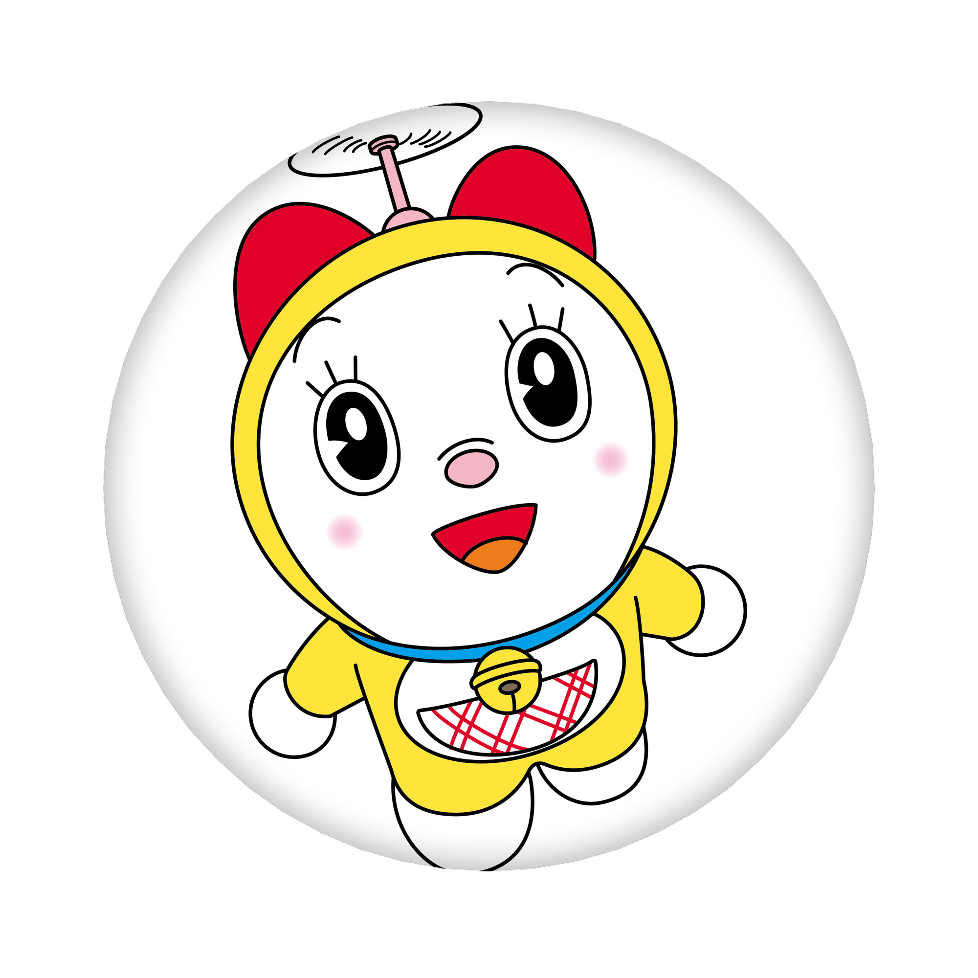 （画像用） ドラえもん ドラミ Doraemon Dorami 6cm 缶バッジ 複数セット