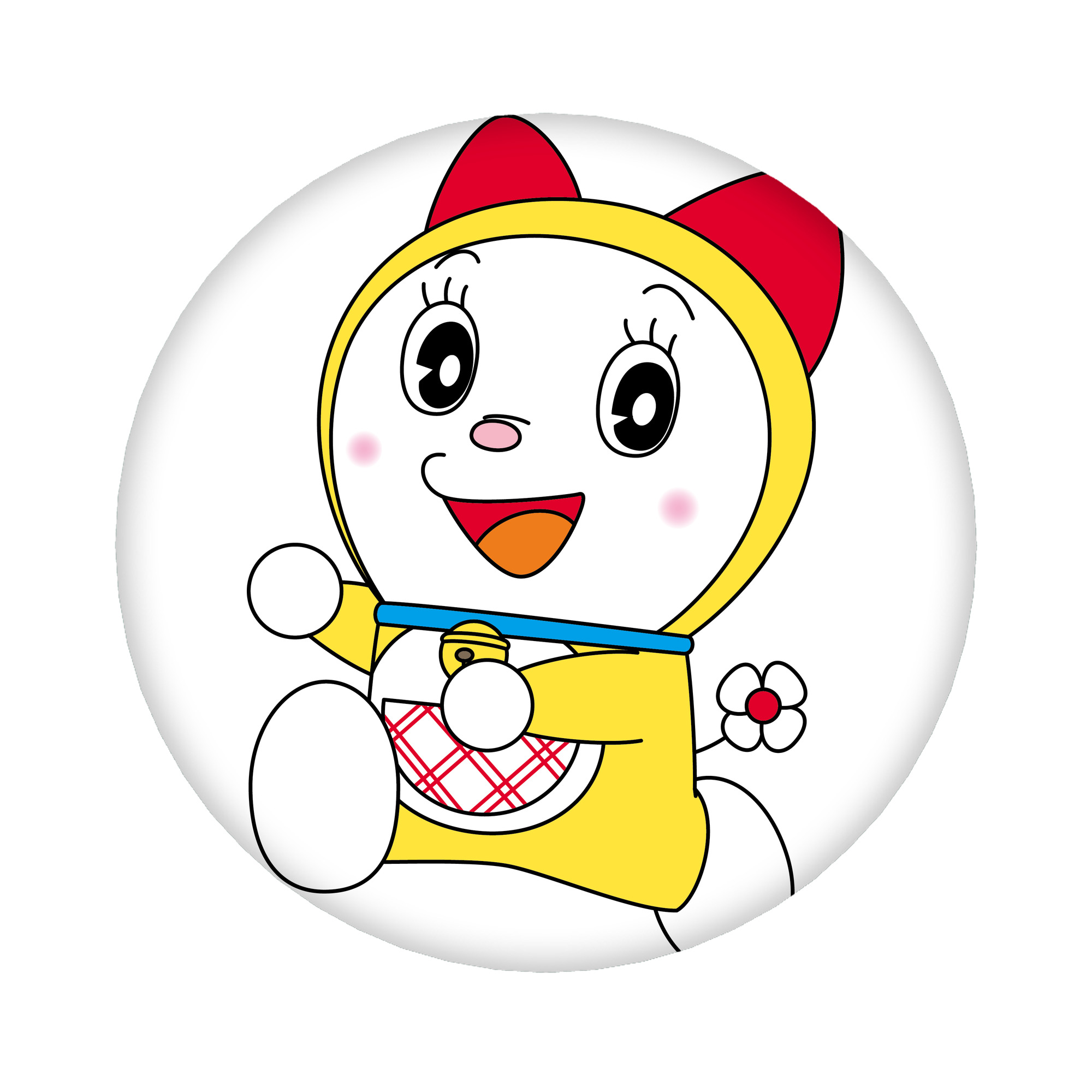 （画像用） ドラえもん ドラミ Doraemon Dorami 6cm 缶バッジ 複数セット