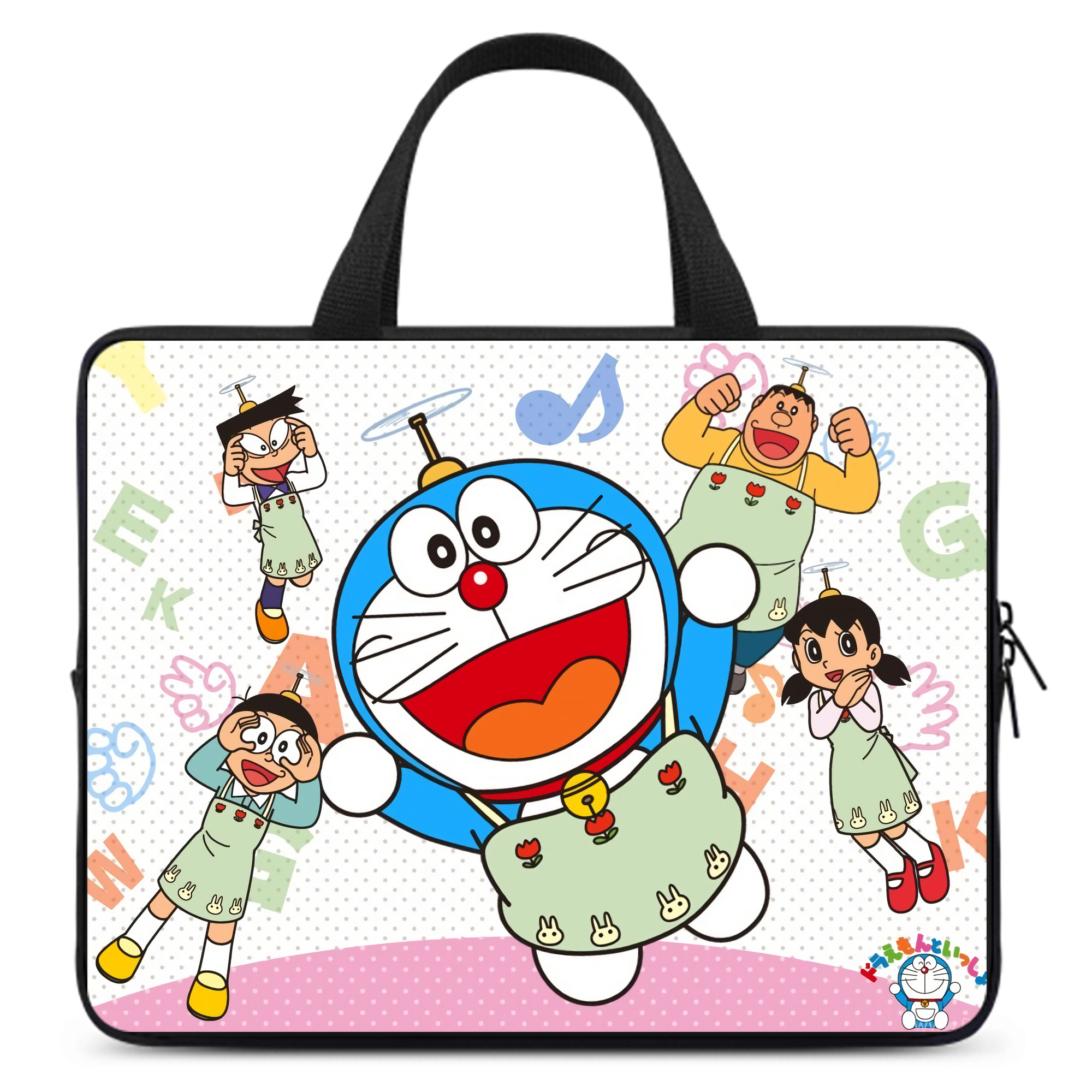（画像用） ドラえもん Doraemon 手提げノートパソコンバッグ