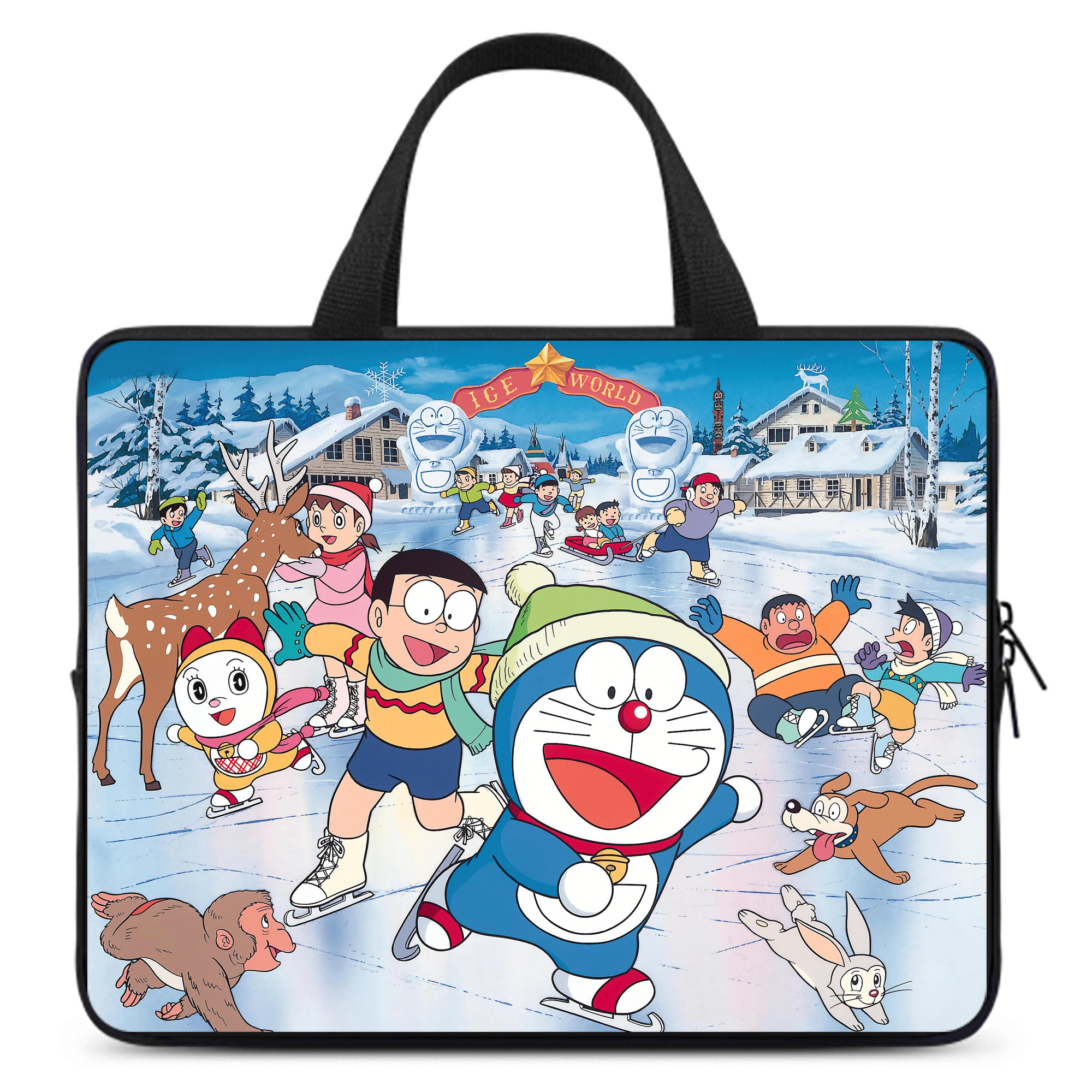 （画像用） ドラえもん Doraemon 手提げノートパソコンバッグ