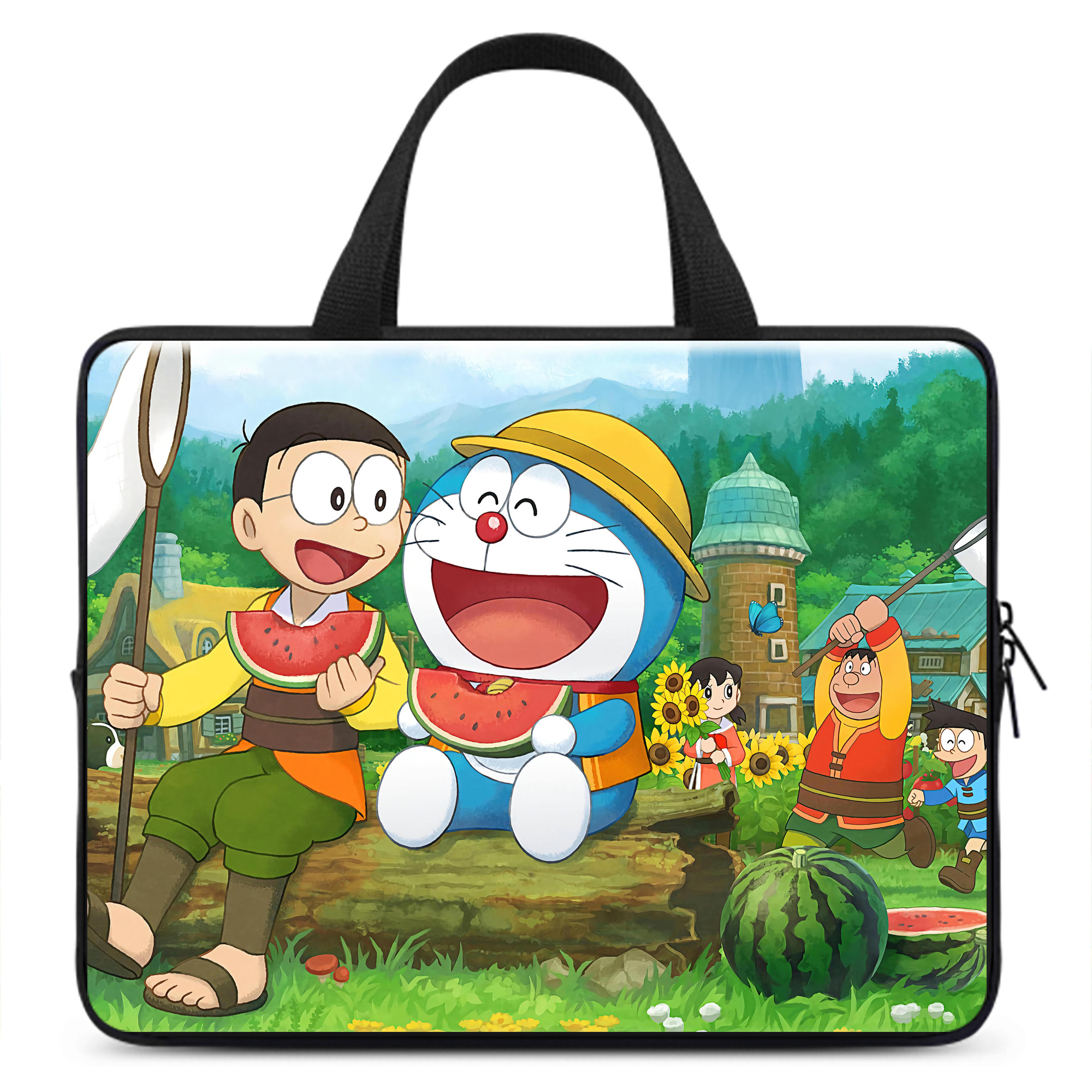 （画像用） ドラえもん Doraemon 手提げノートパソコンバッグ