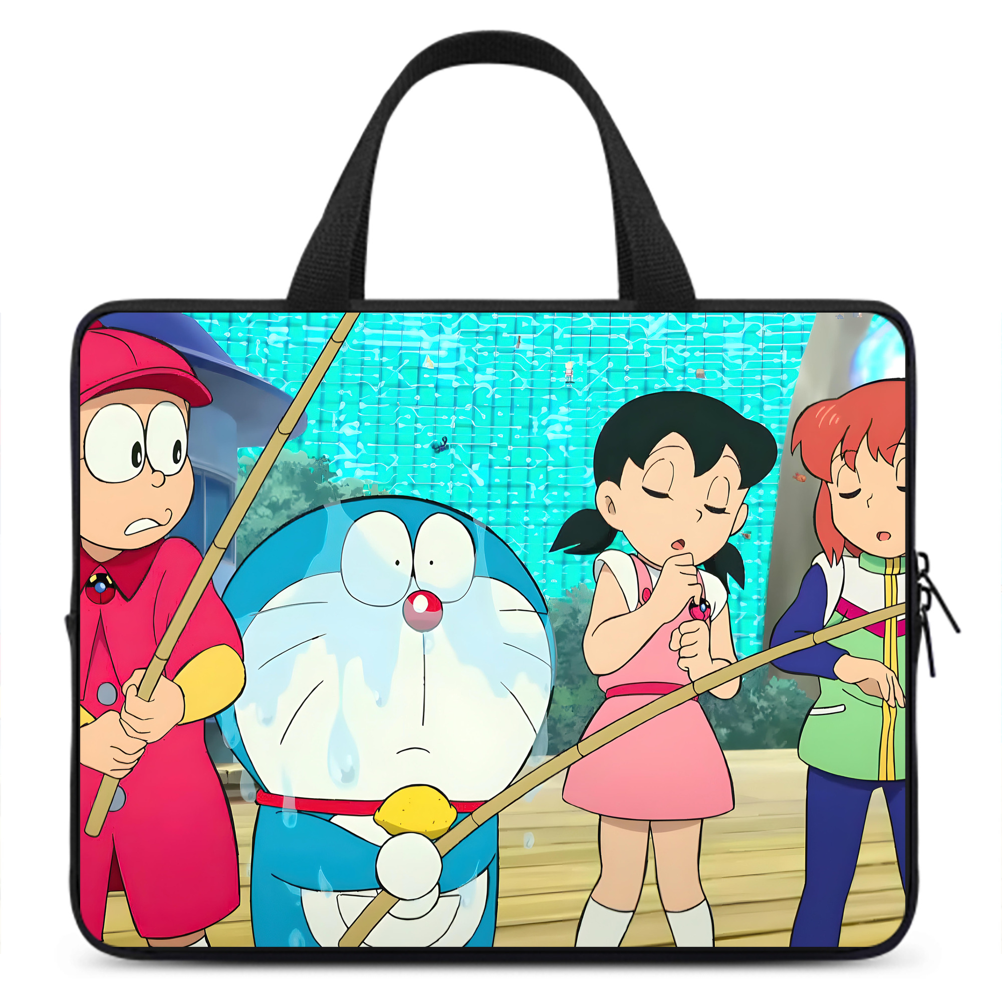 （画像用） ドラえもん Doraemon 手提げノートパソコンバッグ