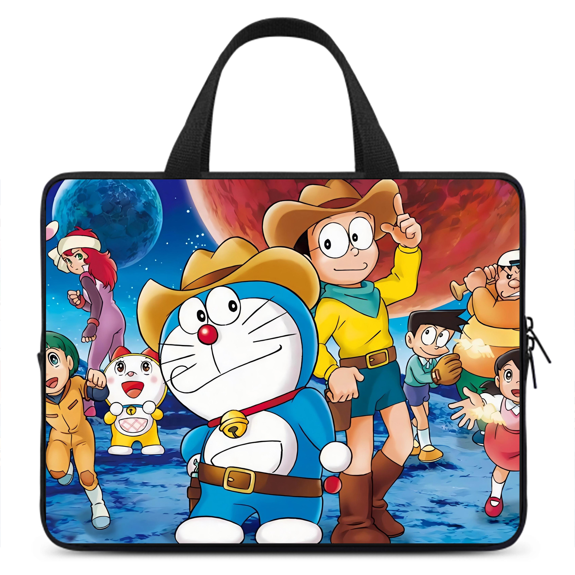 （画像用） ドラえもん Doraemon 手提げノートパソコンバッグ