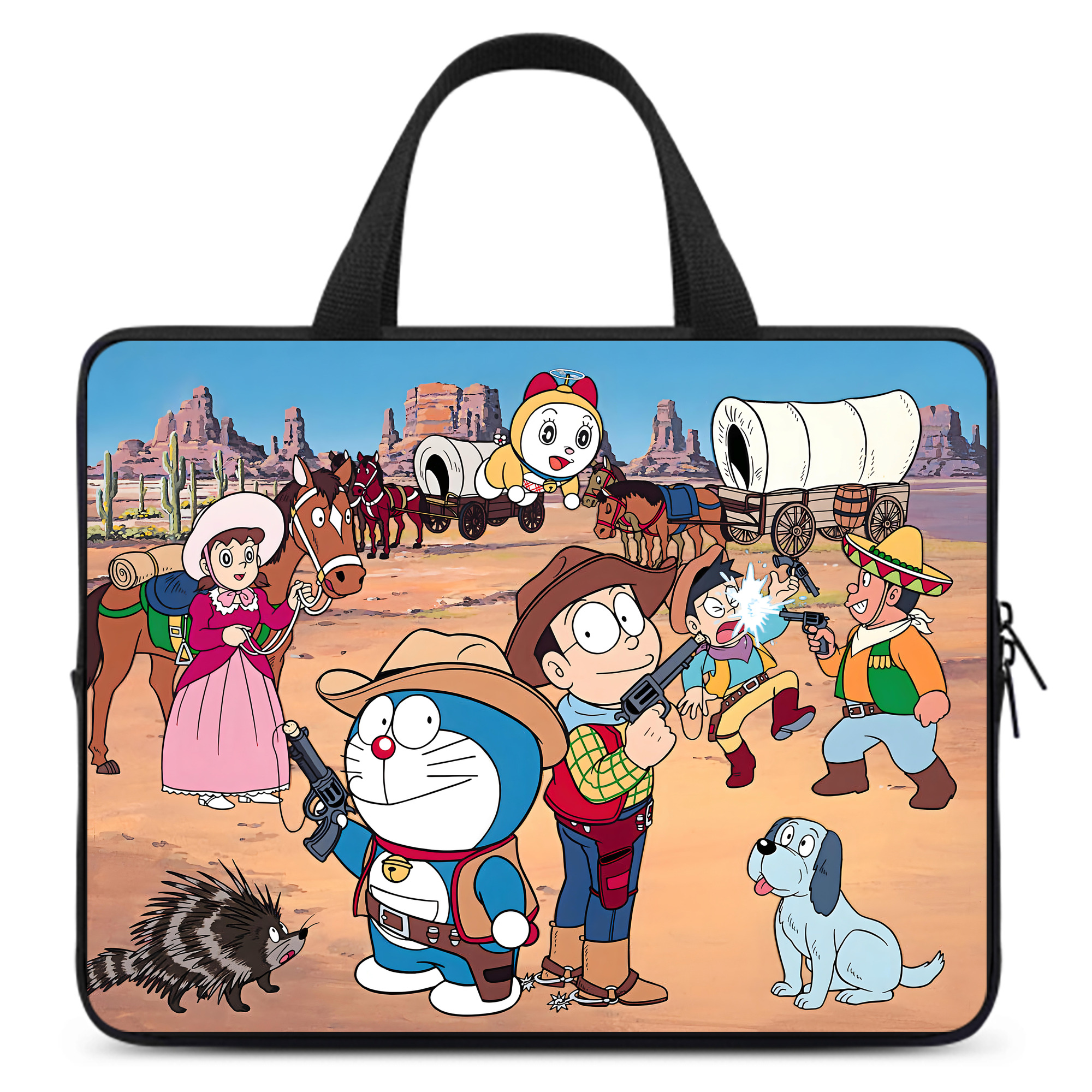 （画像用） ドラえもん Doraemon 手提げノートパソコンバッグ