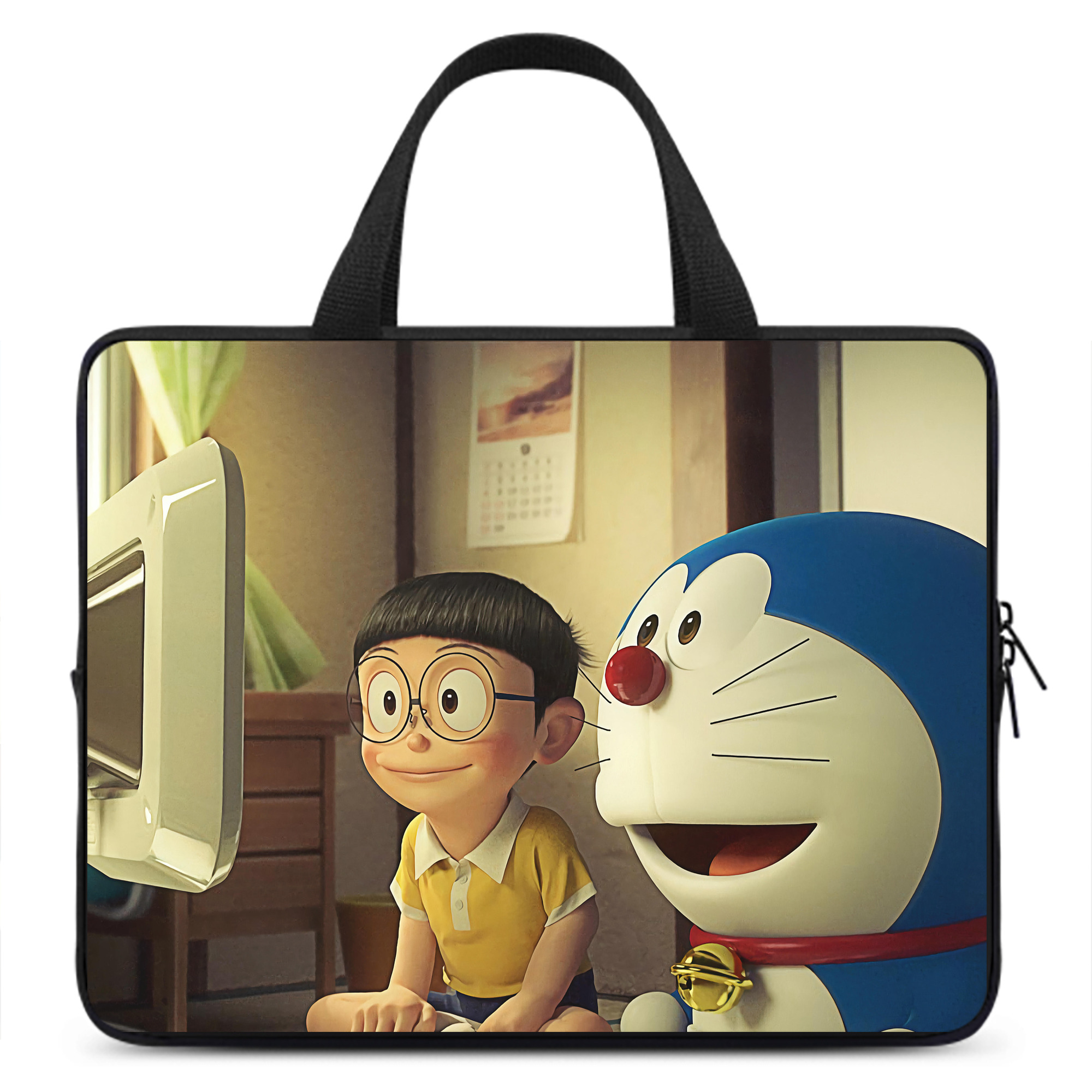 （画像用） ドラえもん Doraemon 手提げノートパソコンバッグ