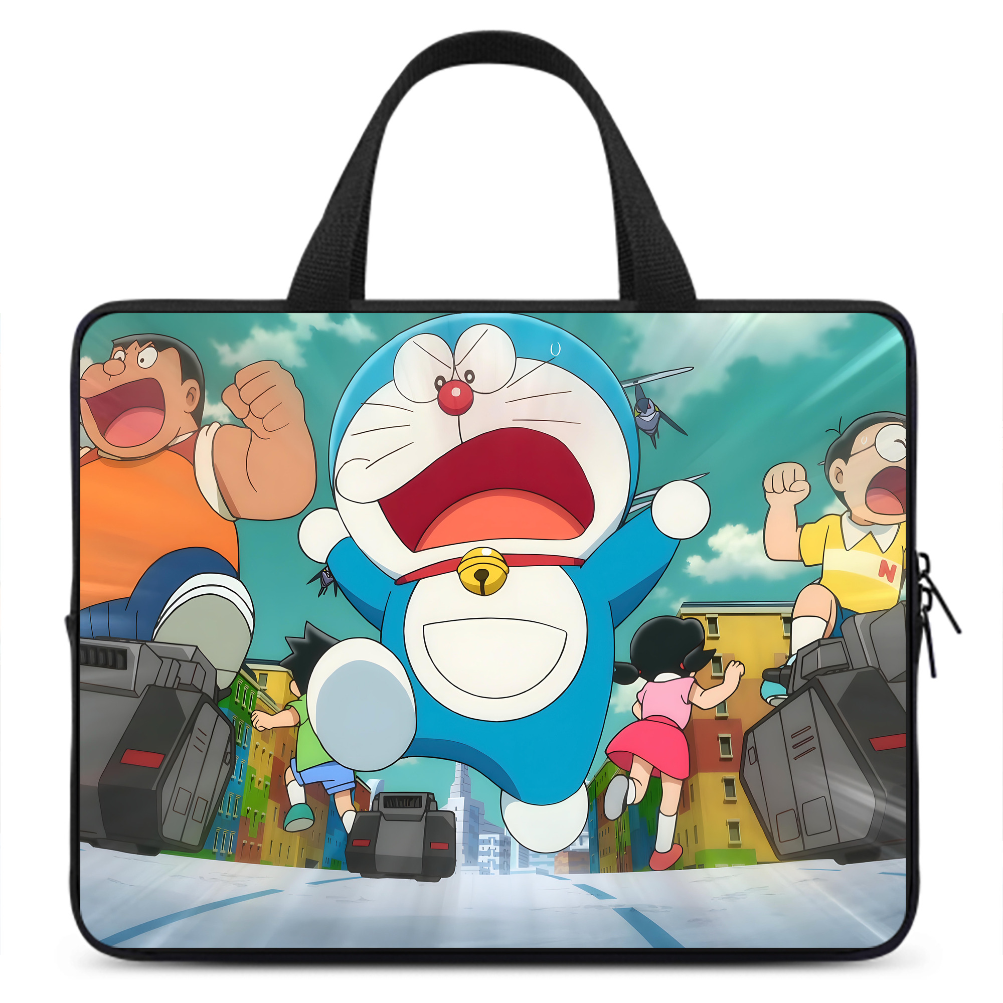 （画像用） ドラえもん Doraemon 手提げノートパソコンバッグ