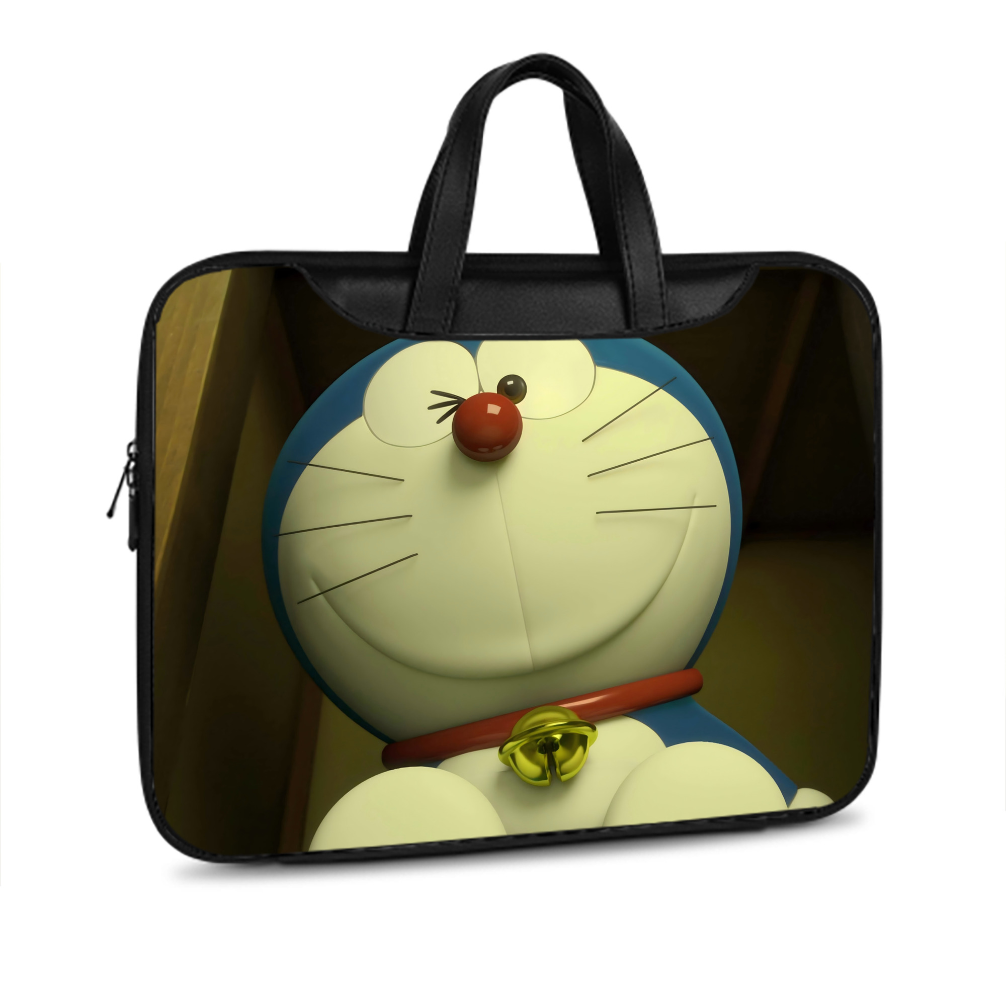 （画像用） ドラえもん Doraemon レザーラップトップバッグ　ノートパソコンケース