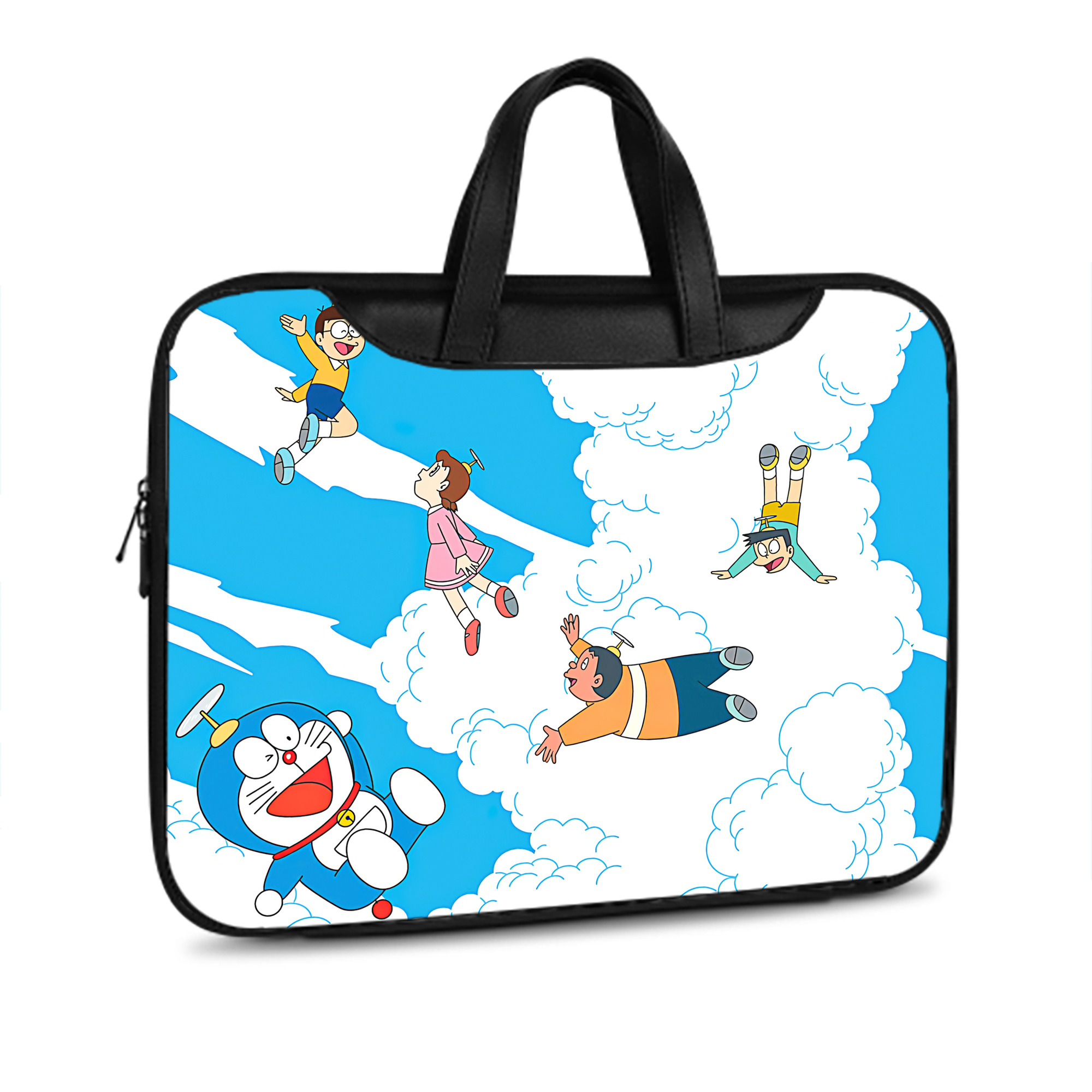 （画像用） ドラえもん Doraemon レザーラップトップバッグ　ノートパソコンケース