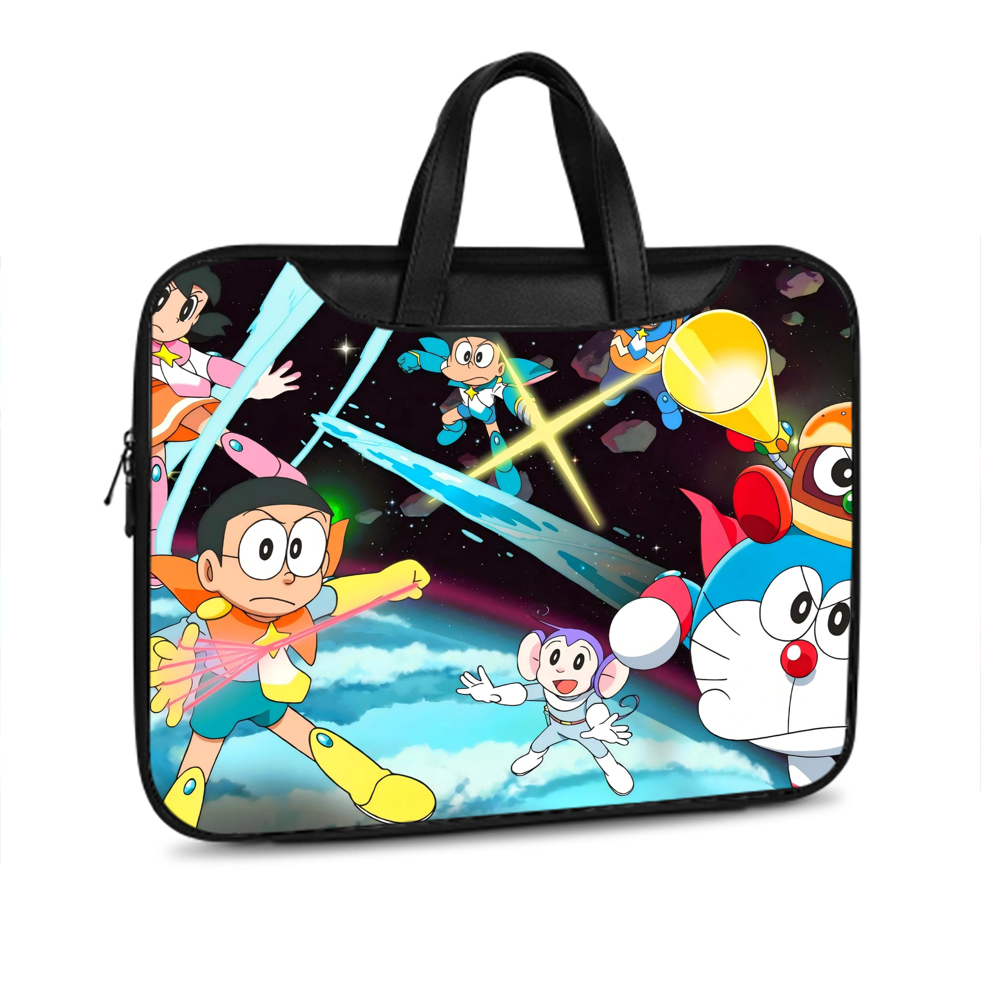 （画像用） ドラえもん Doraemon レザーラップトップバッグ　ノートパソコンケース