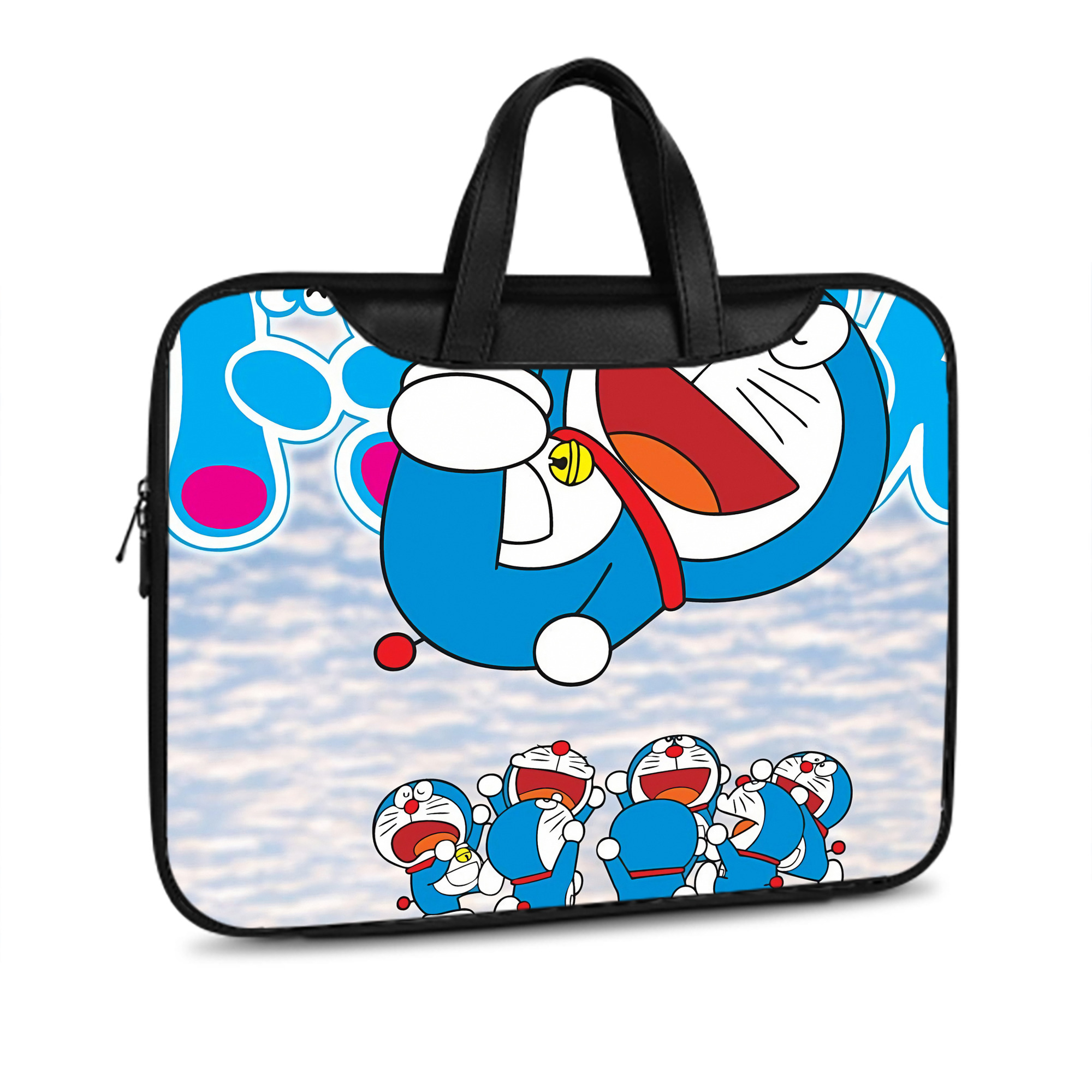 （画像用） ドラえもん Doraemon レザーラップトップバッグ　ノートパソコンケース