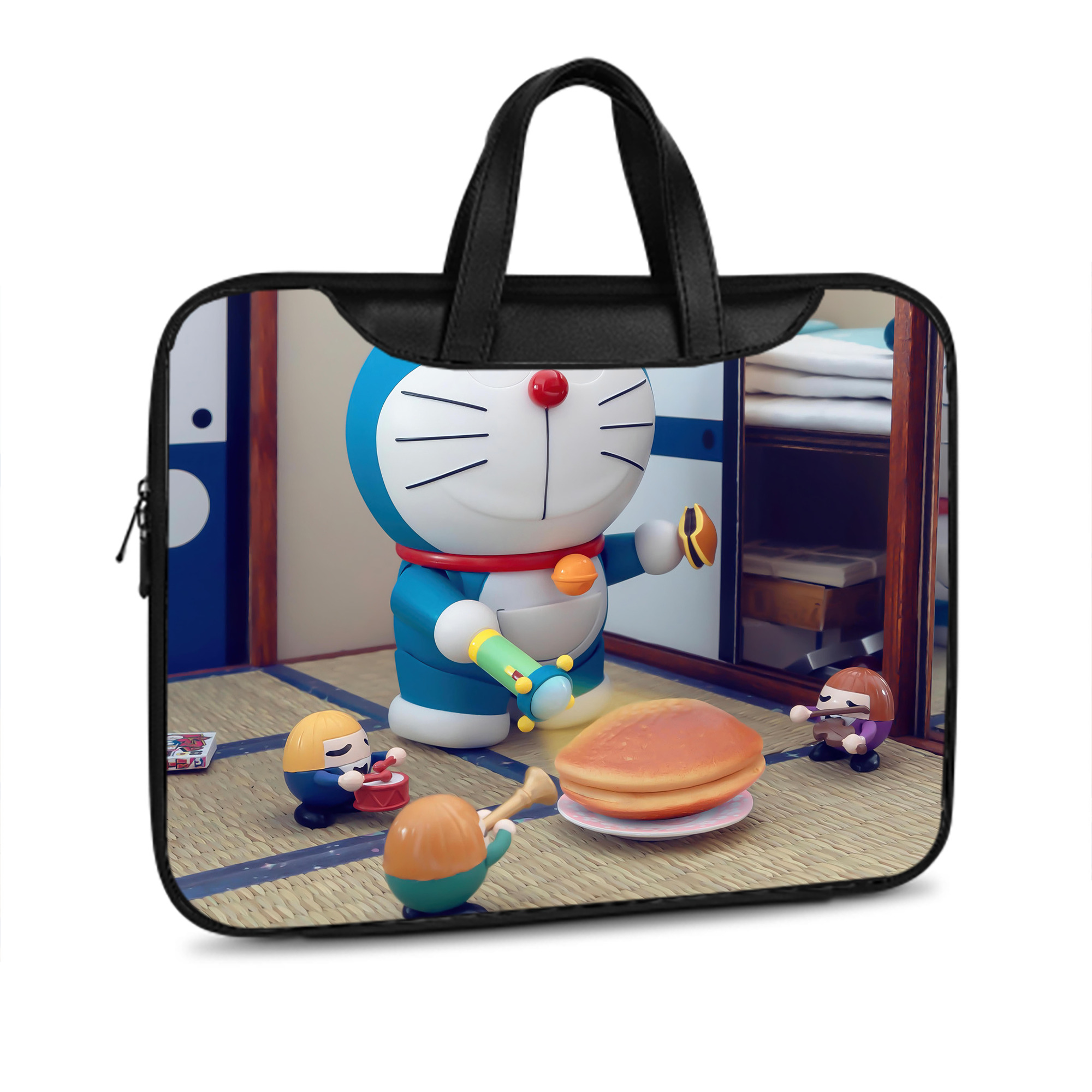 （画像用） ドラえもん Doraemon レザーラップトップバッグ　ノートパソコンケース