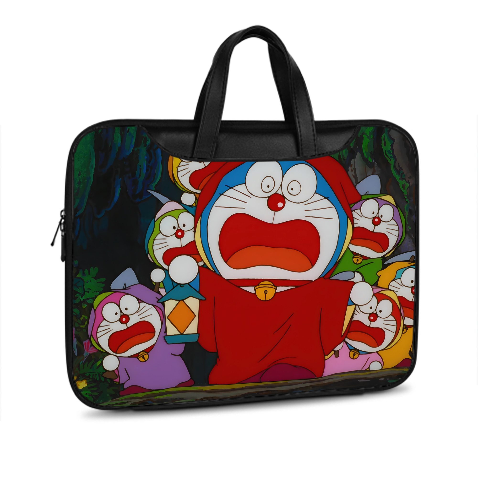 （画像用） ドラえもん Doraemon レザーラップトップバッグ　ノートパソコンケース