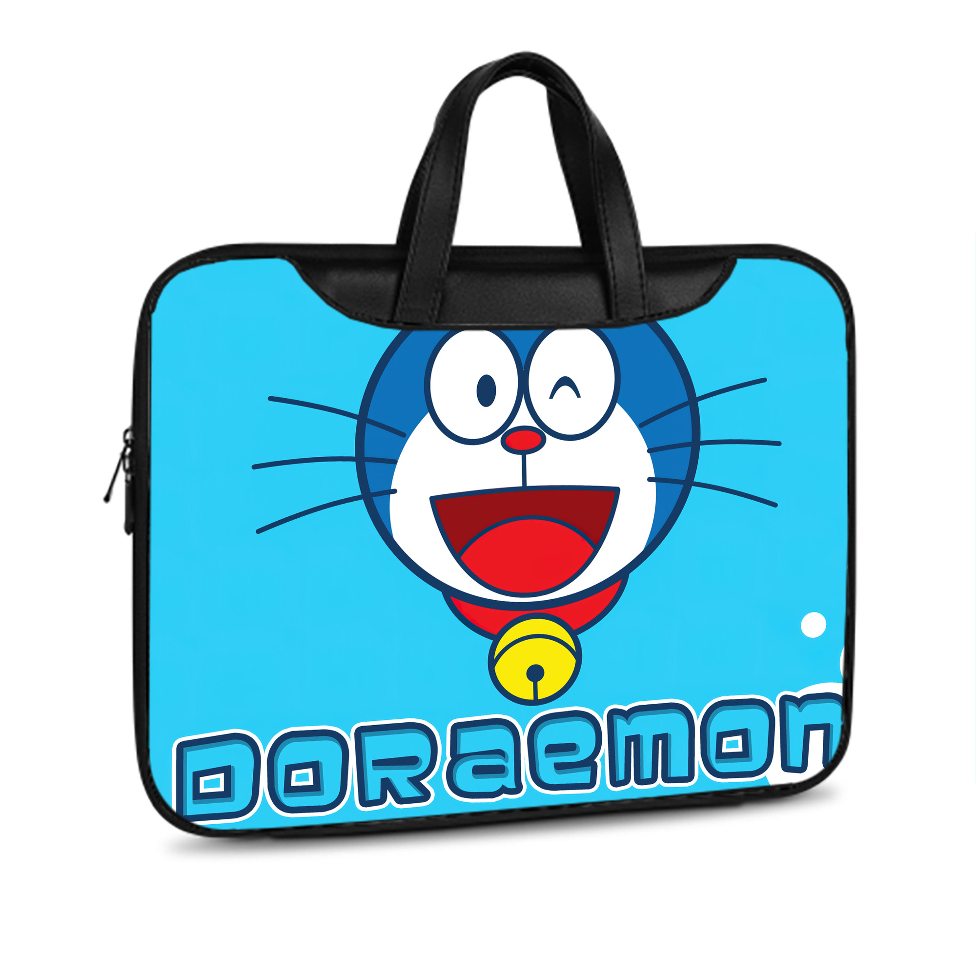 （画像用） ドラえもん Doraemon レザーラップトップバッグ　ノートパソコンケース