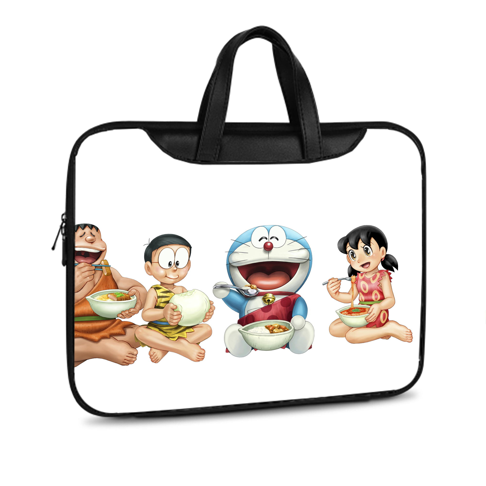 （画像用） ドラえもん Doraemon レザーラップトップバッグ　ノートパソコンケース