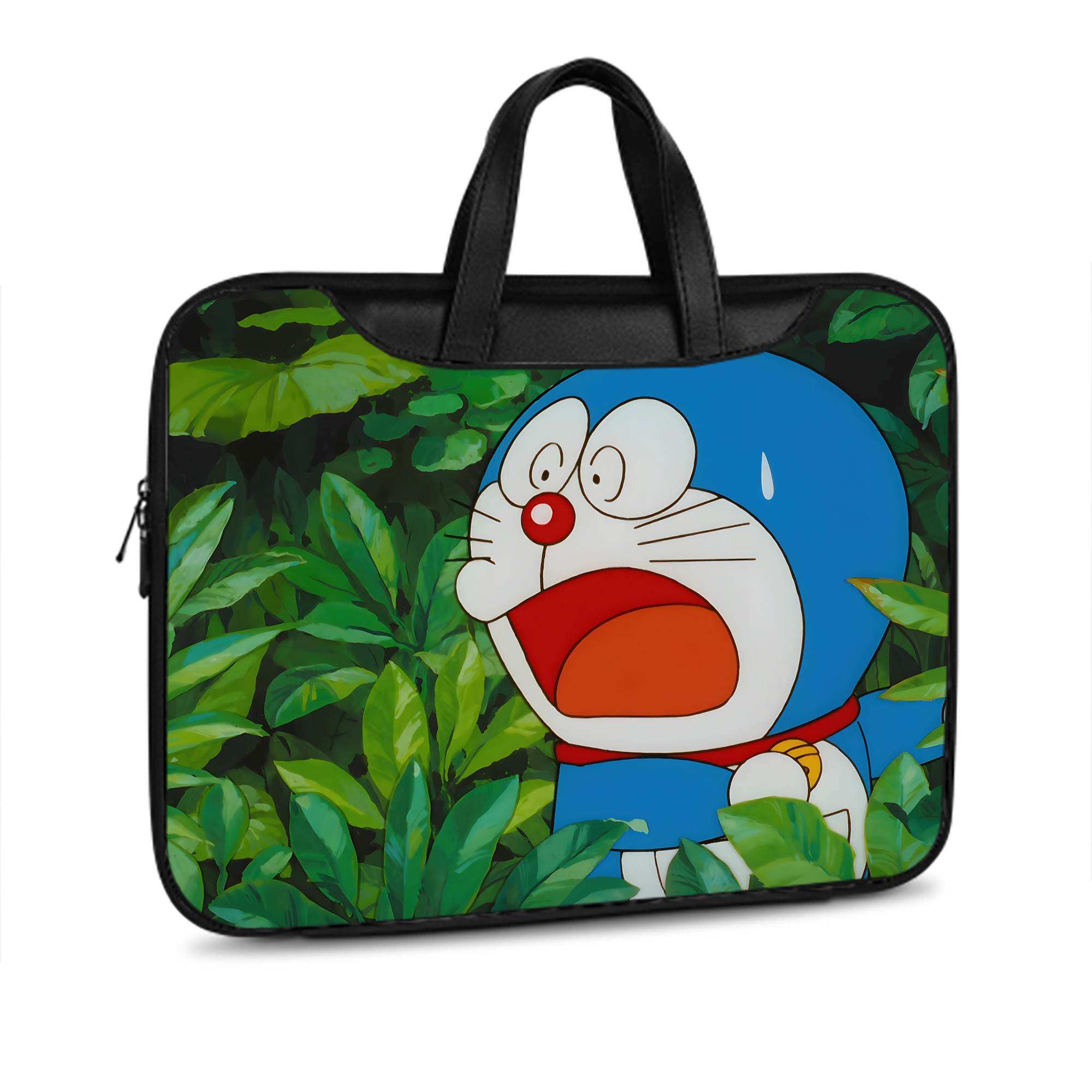 （画像用） ドラえもん Doraemon レザーラップトップバッグ　ノートパソコンケース