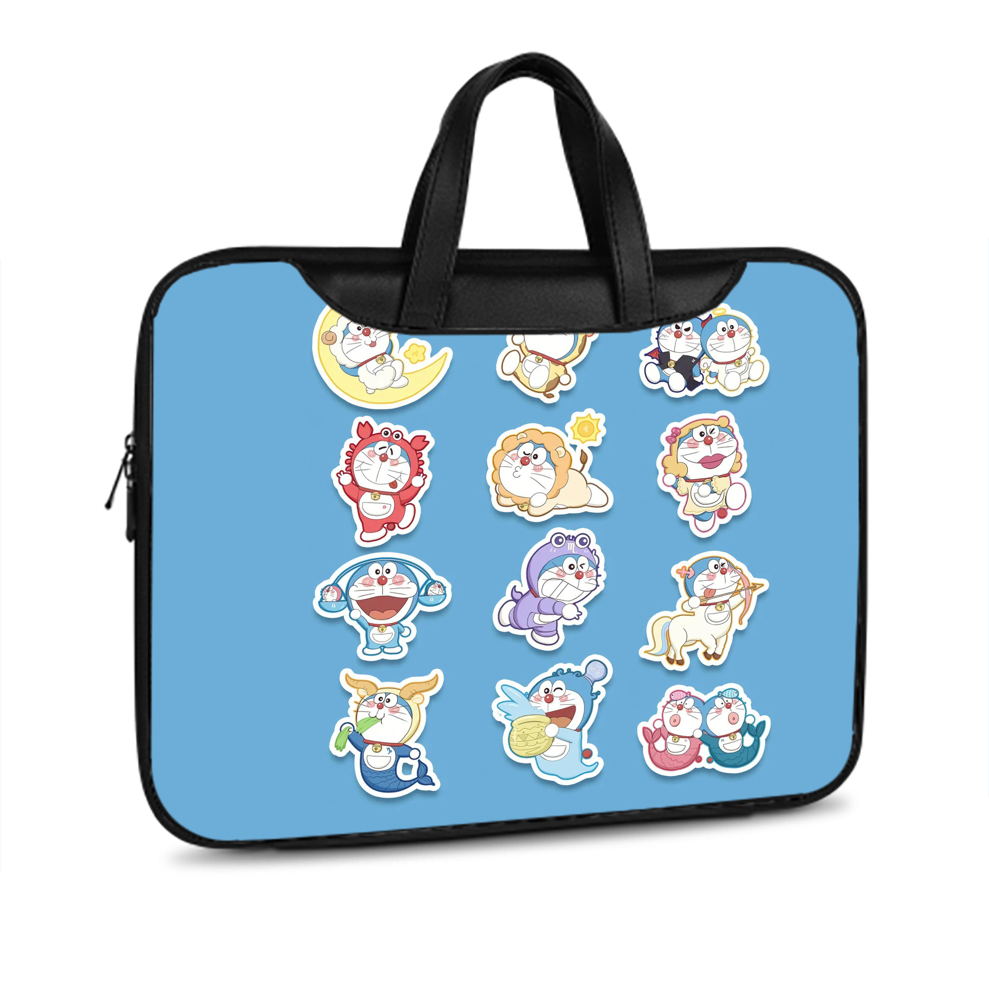 （画像用） ドラえもん Doraemon レザーラップトップバッグ　ノートパソコンケース