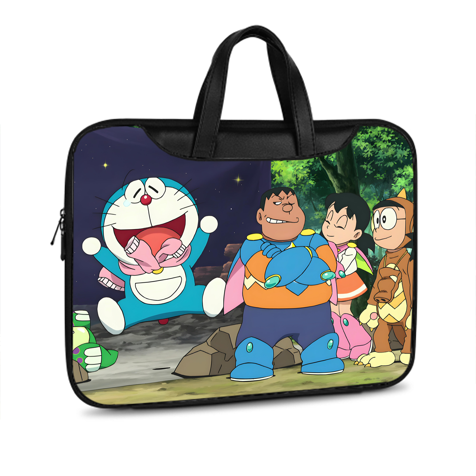 （画像用） ドラえもん Doraemon レザーラップトップバッグ　ノートパソコンケース