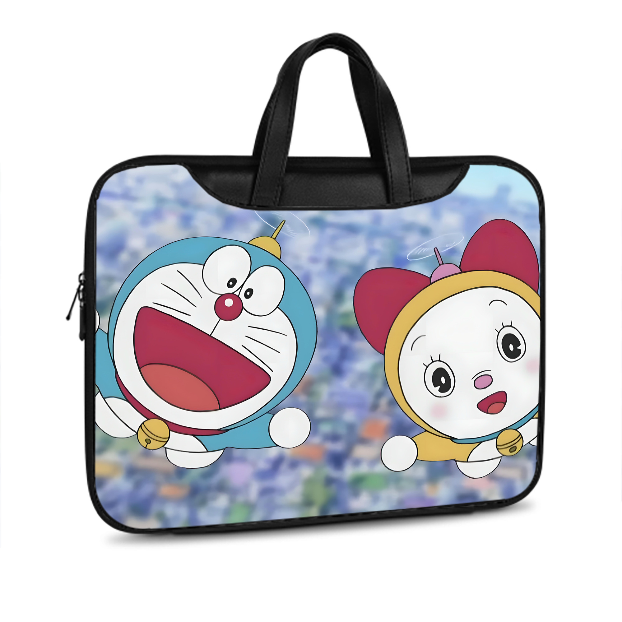 （画像用） ドラえもん Doraemon レザーラップトップバッグ　ノートパソコンケース