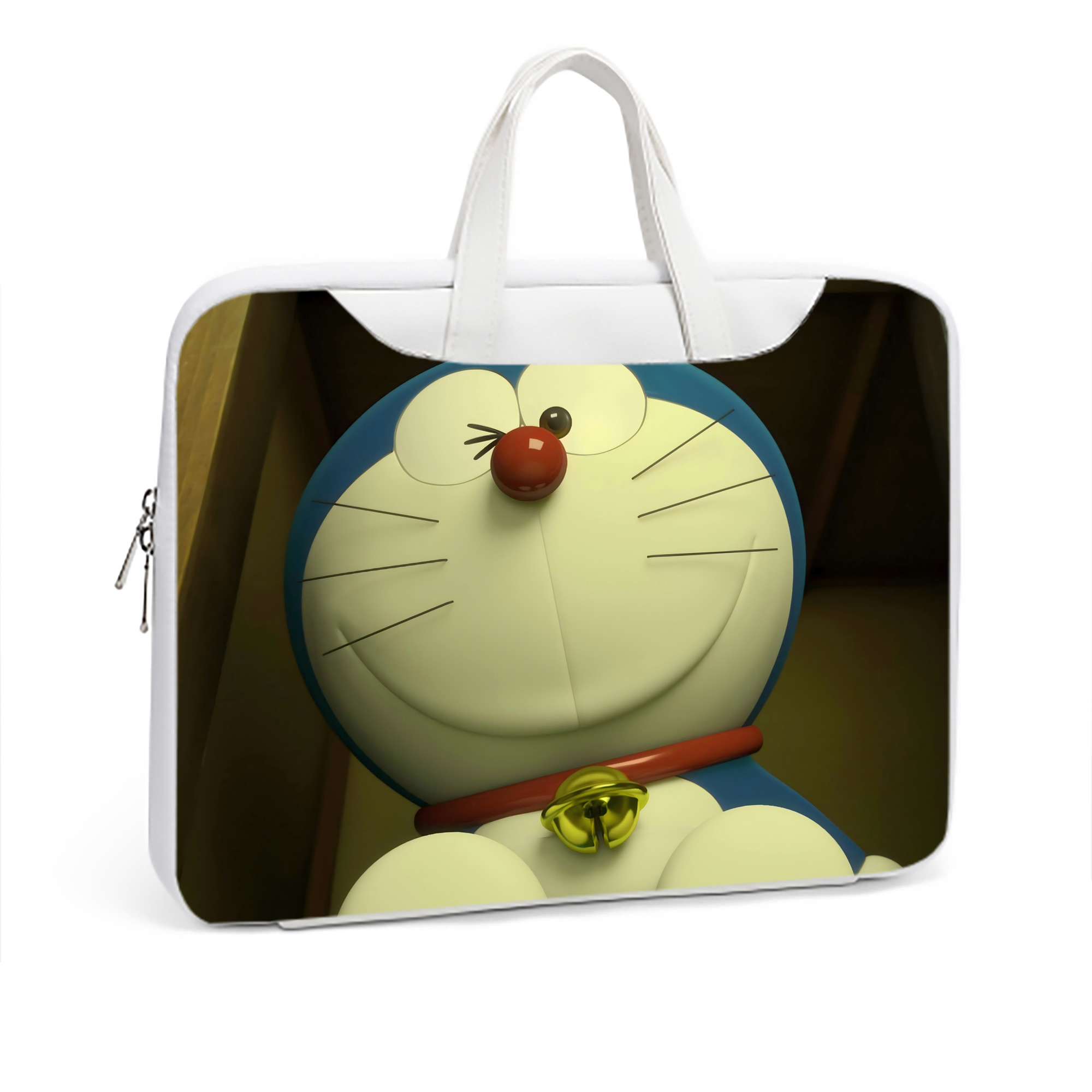 （画像用） ドラえもん Doraemon レザーラップトップバッグ　ノートパソコンケース