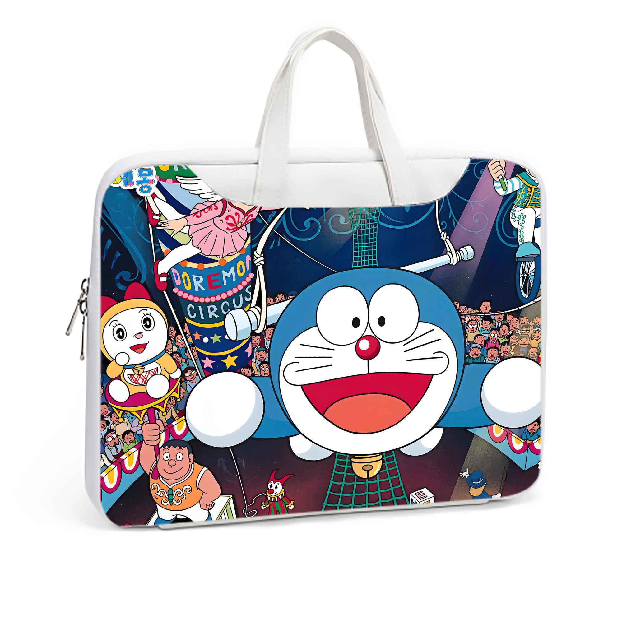 （画像用） ドラえもん Doraemon レザーラップトップバッグ　ノートパソコンケース