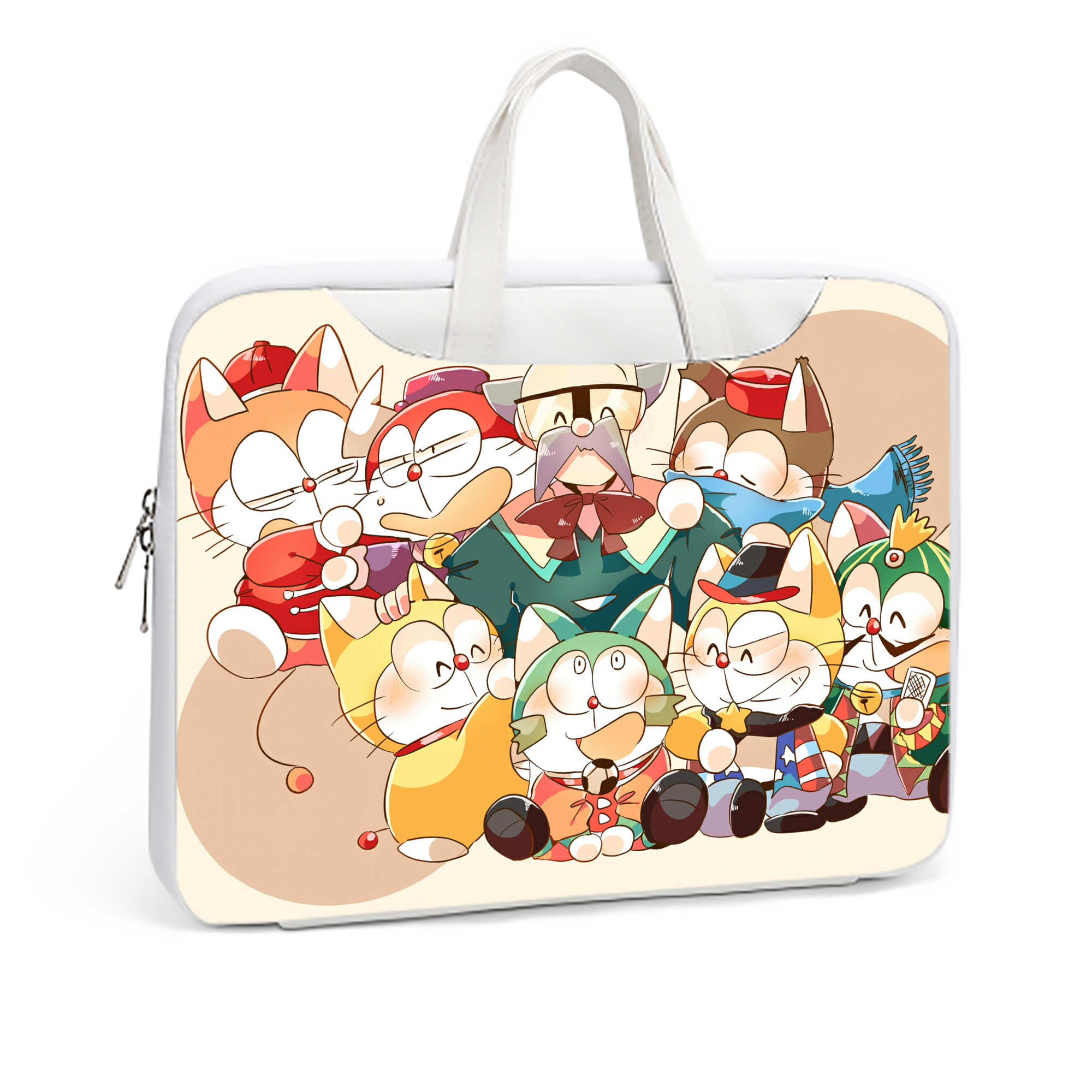 （画像用） ドラえもん Doraemon レザーラップトップバッグ　ノートパソコンケース