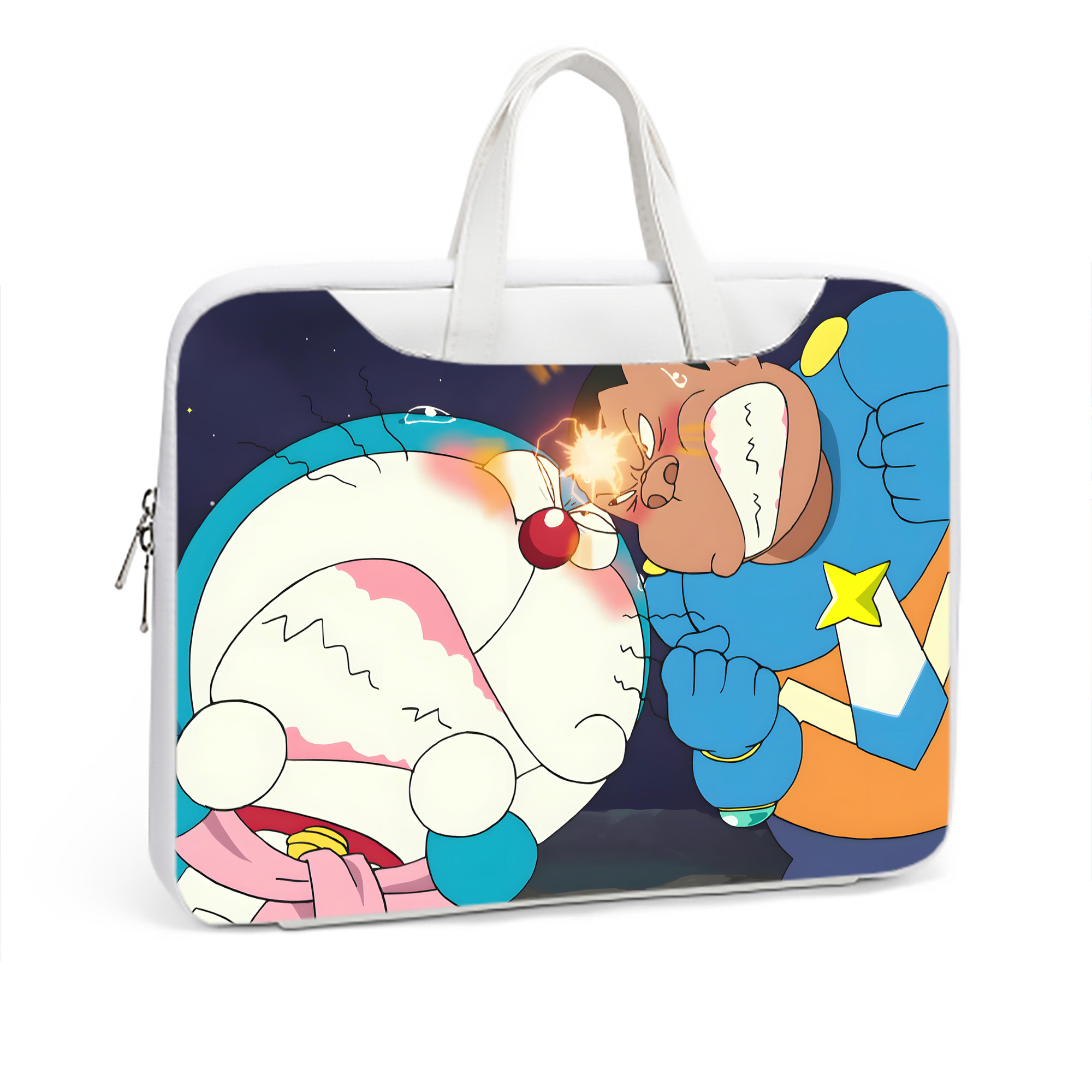 （画像用） ドラえもん Doraemon レザーラップトップバッグ　ノートパソコンケース