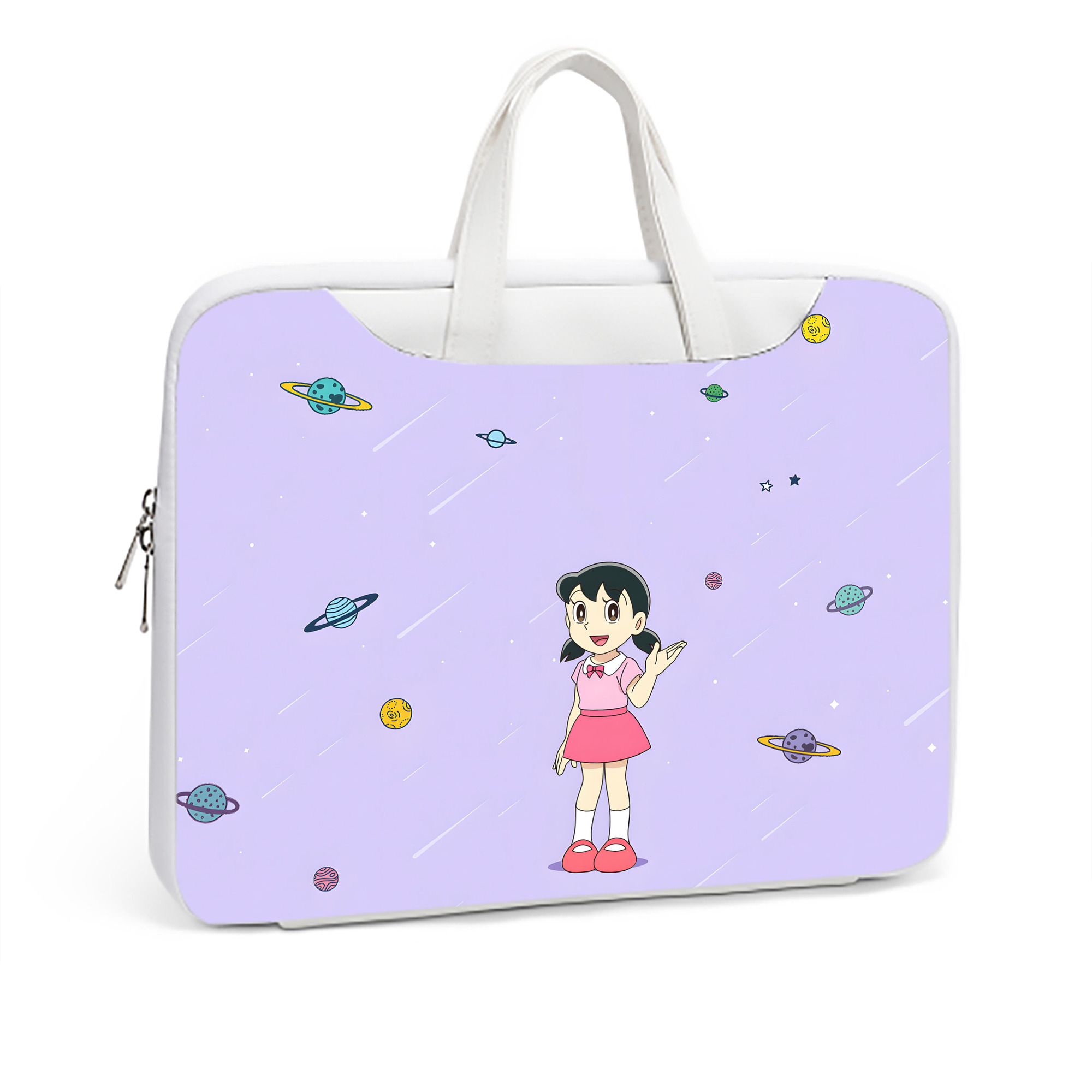 （画像用） ドラえもん Doraemon レザーラップトップバッグ　ノートパソコンケース