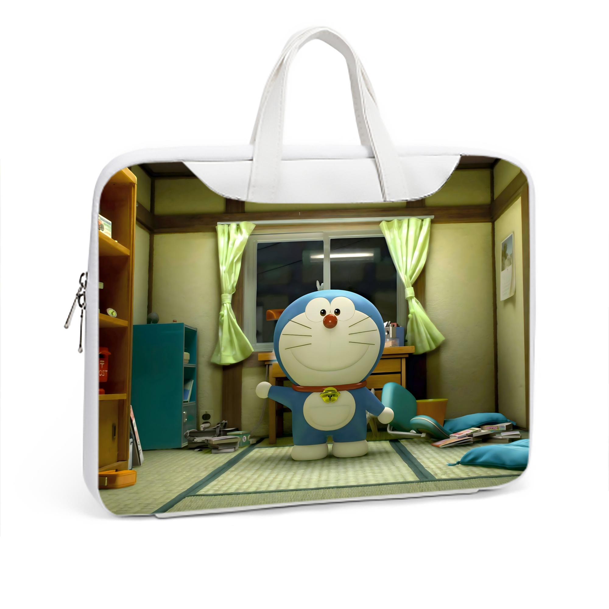（画像用） ドラえもん Doraemon レザーラップトップバッグ　ノートパソコンケース