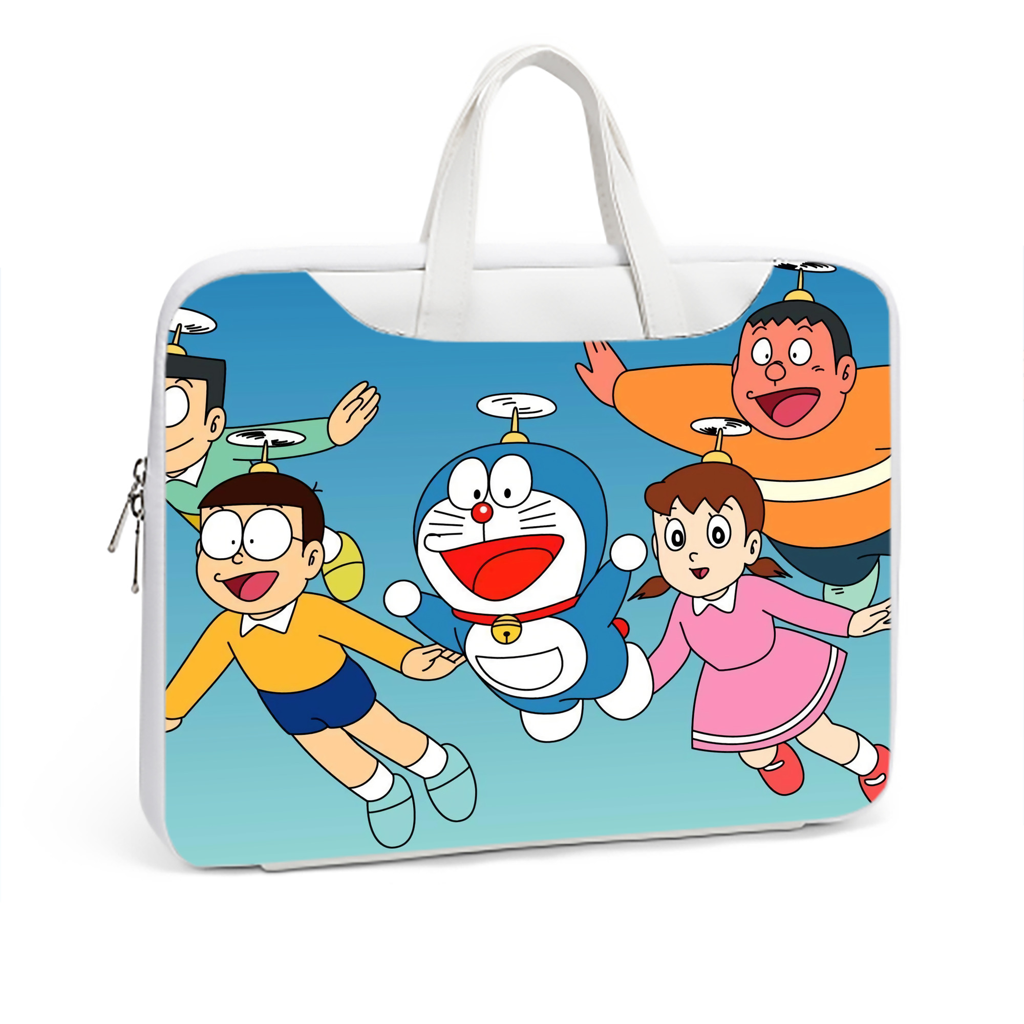 （画像用） ドラえもん Doraemon レザーラップトップバッグ　ノートパソコンケース