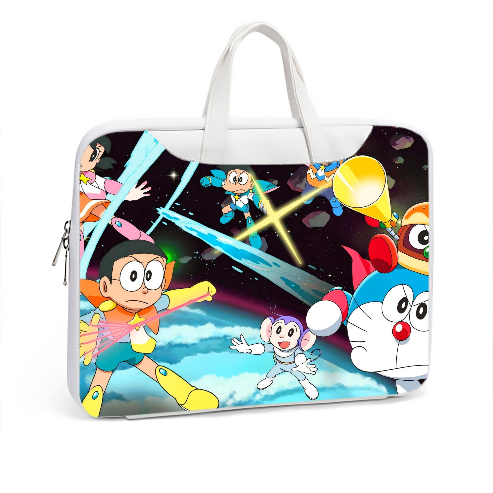 （画像用） ドラえもん Doraemon レザーラップトップバッグ　ノートパソコンケース