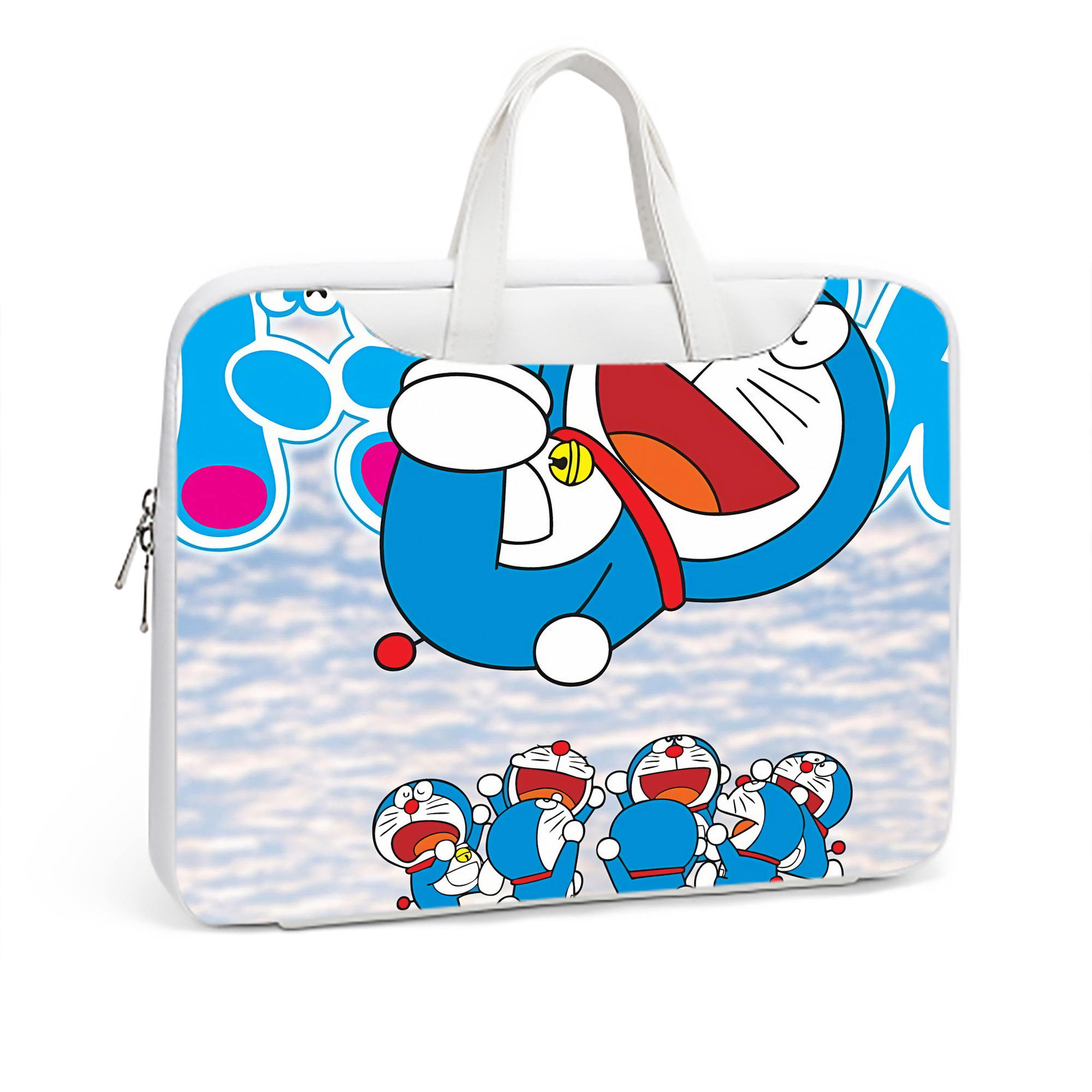 （画像用） ドラえもん Doraemon レザーラップトップバッグ　ノートパソコンケース