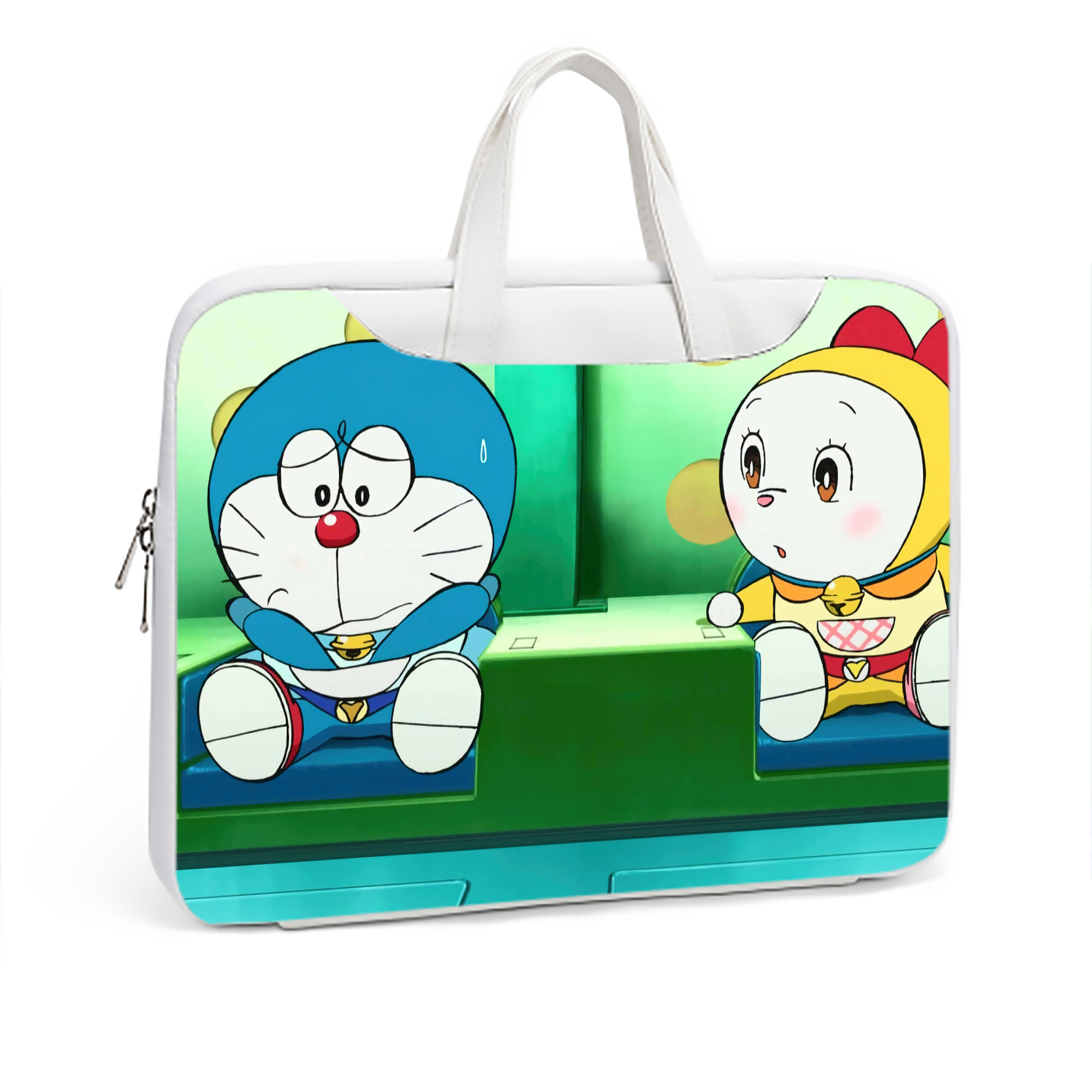 （画像用） ドラえもん Doraemon レザーラップトップバッグ　ノートパソコンケース