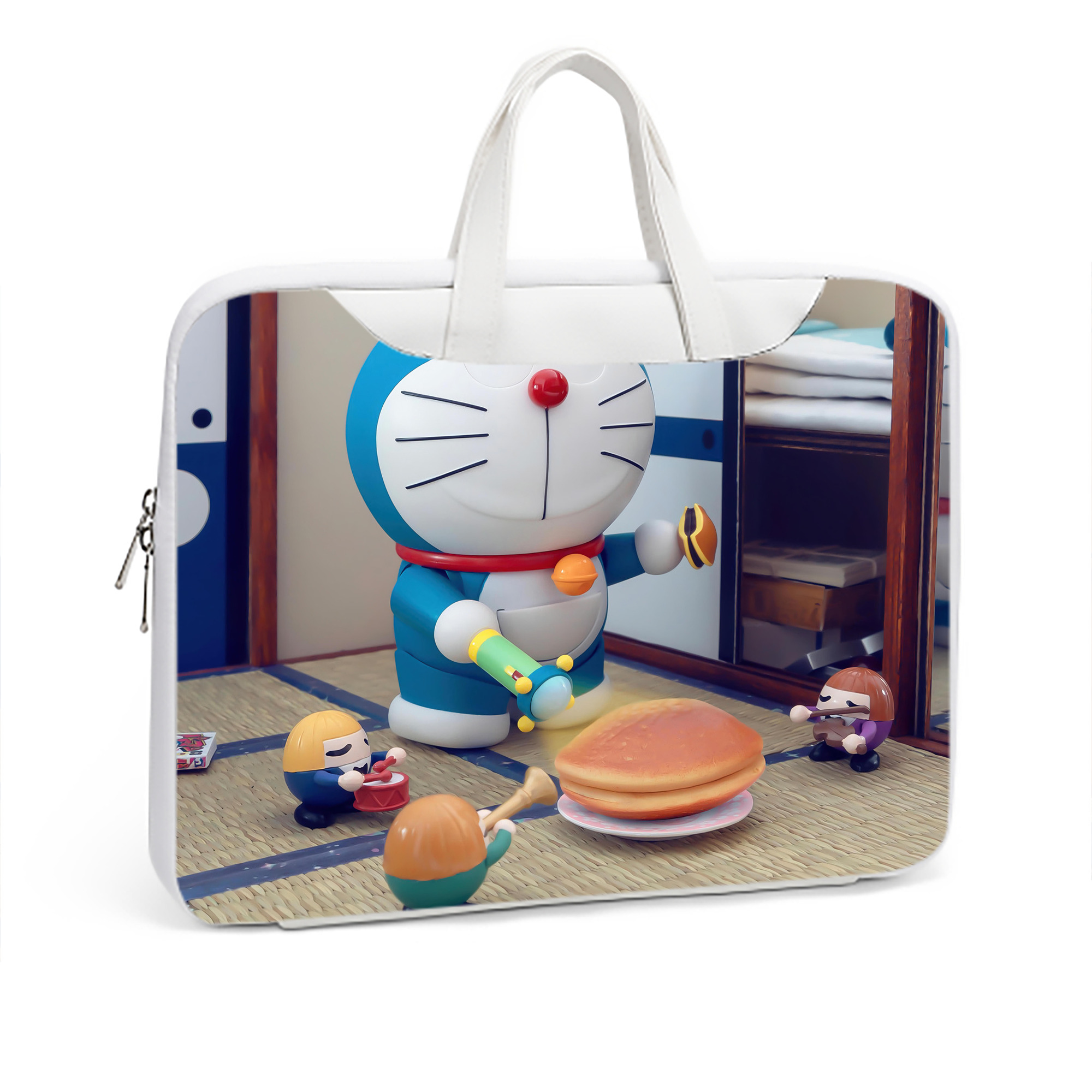 （画像用） ドラえもん Doraemon レザーラップトップバッグ　ノートパソコンケース