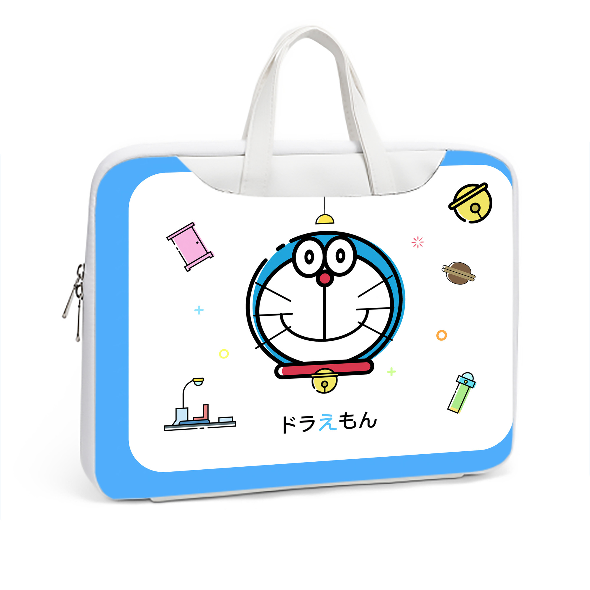 （画像用） ドラえもん Doraemon レザーラップトップバッグ　ノートパソコンケース
