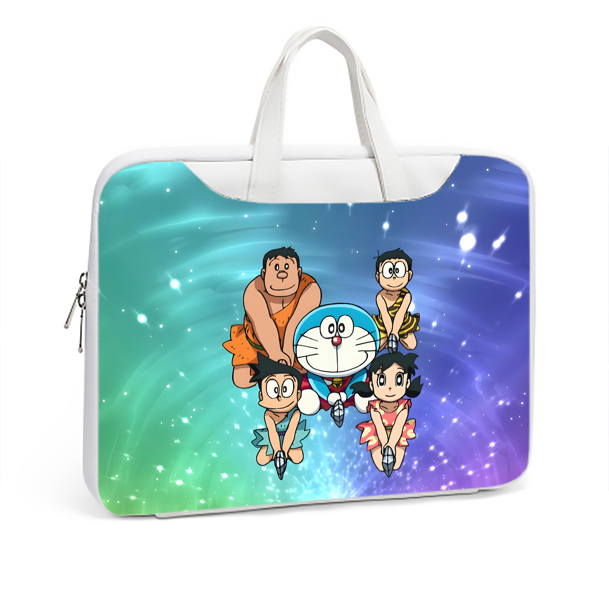 （画像用） ドラえもん Doraemon レザーラップトップバッグ　ノートパソコンケース