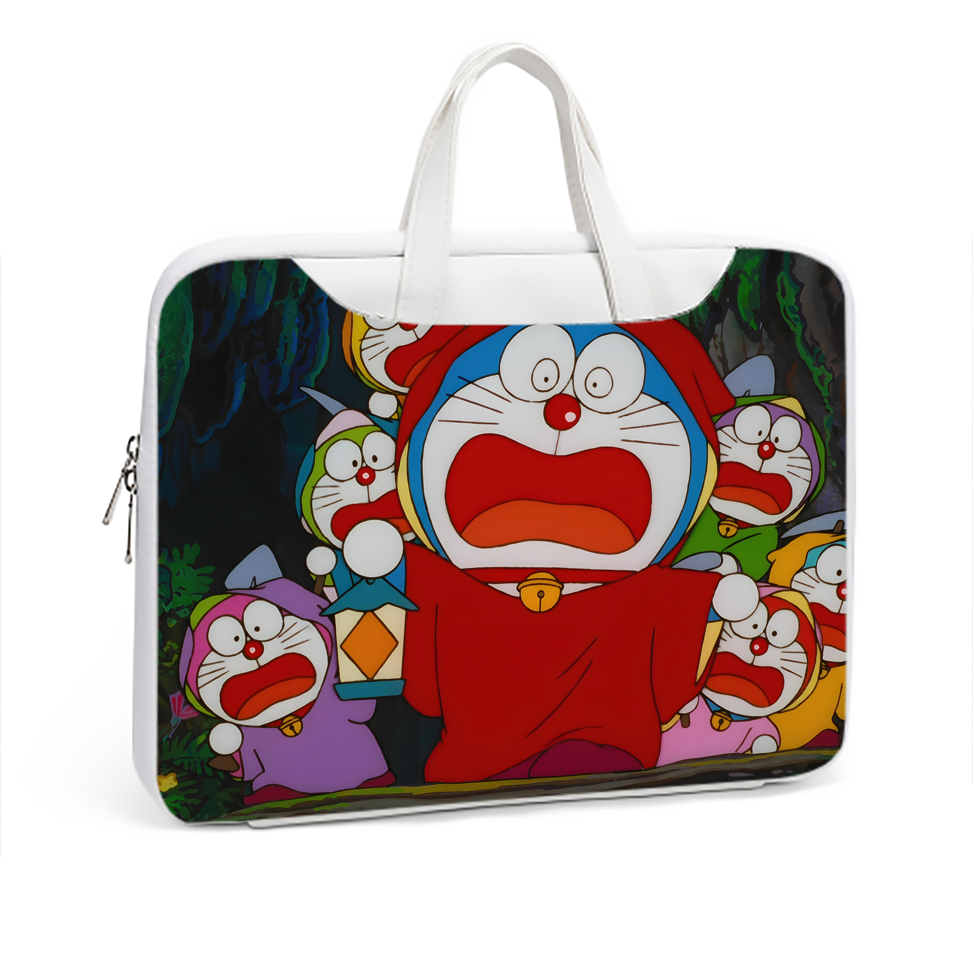 （画像用） ドラえもん Doraemon レザーラップトップバッグ　ノートパソコンケース
