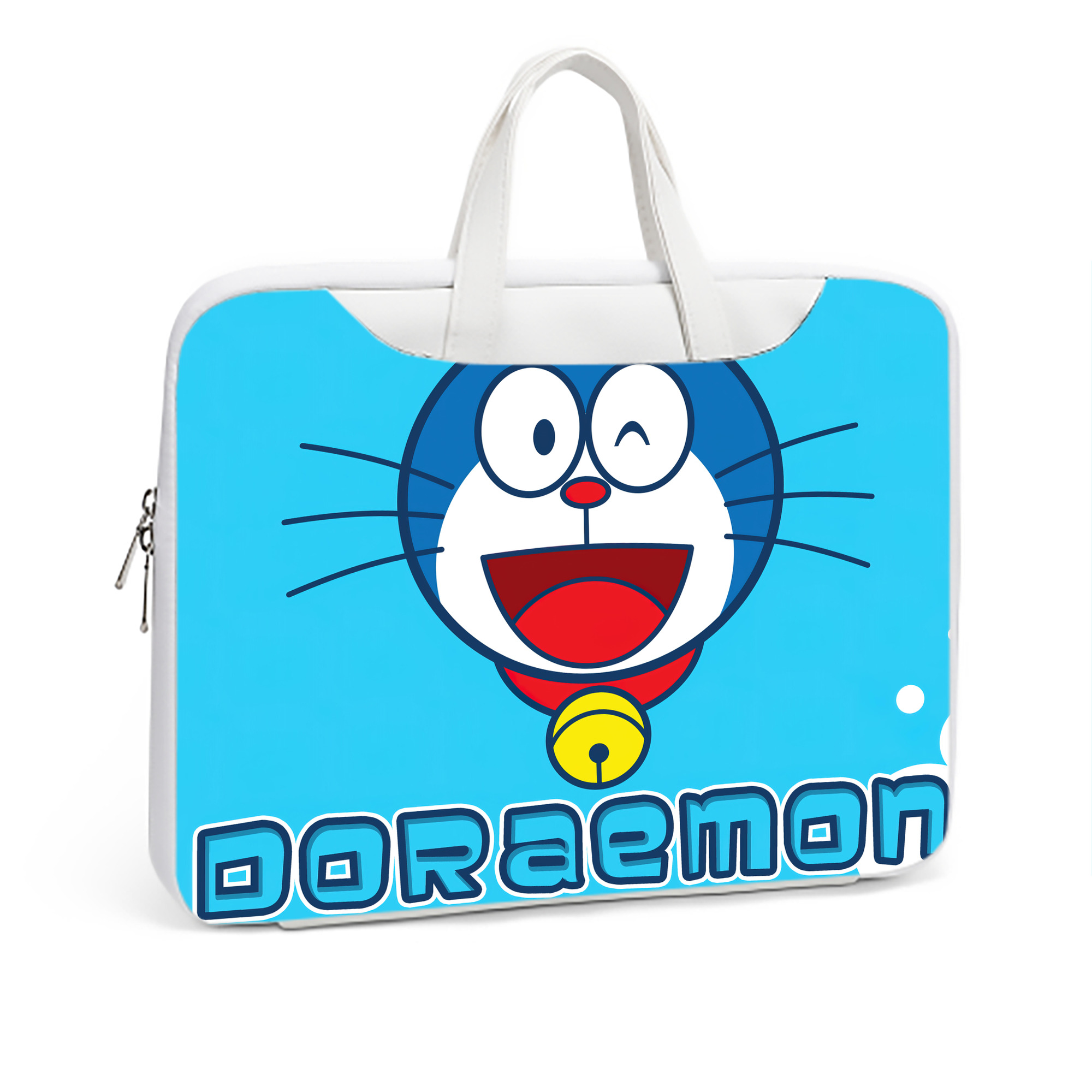 （画像用） ドラえもん Doraemon レザーラップトップバッグ　ノートパソコンケース