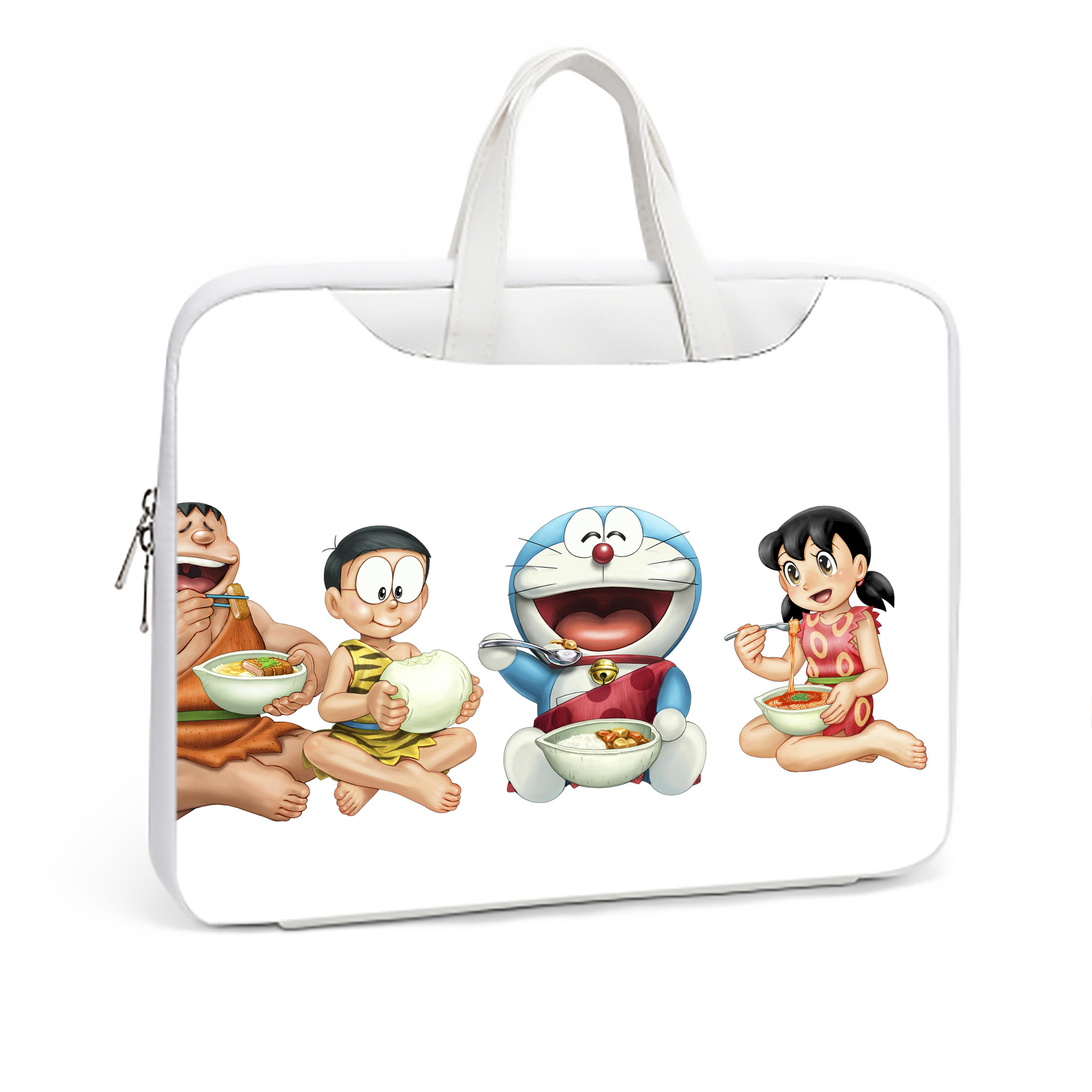 （画像用） ドラえもん Doraemon レザーラップトップバッグ　ノートパソコンケース