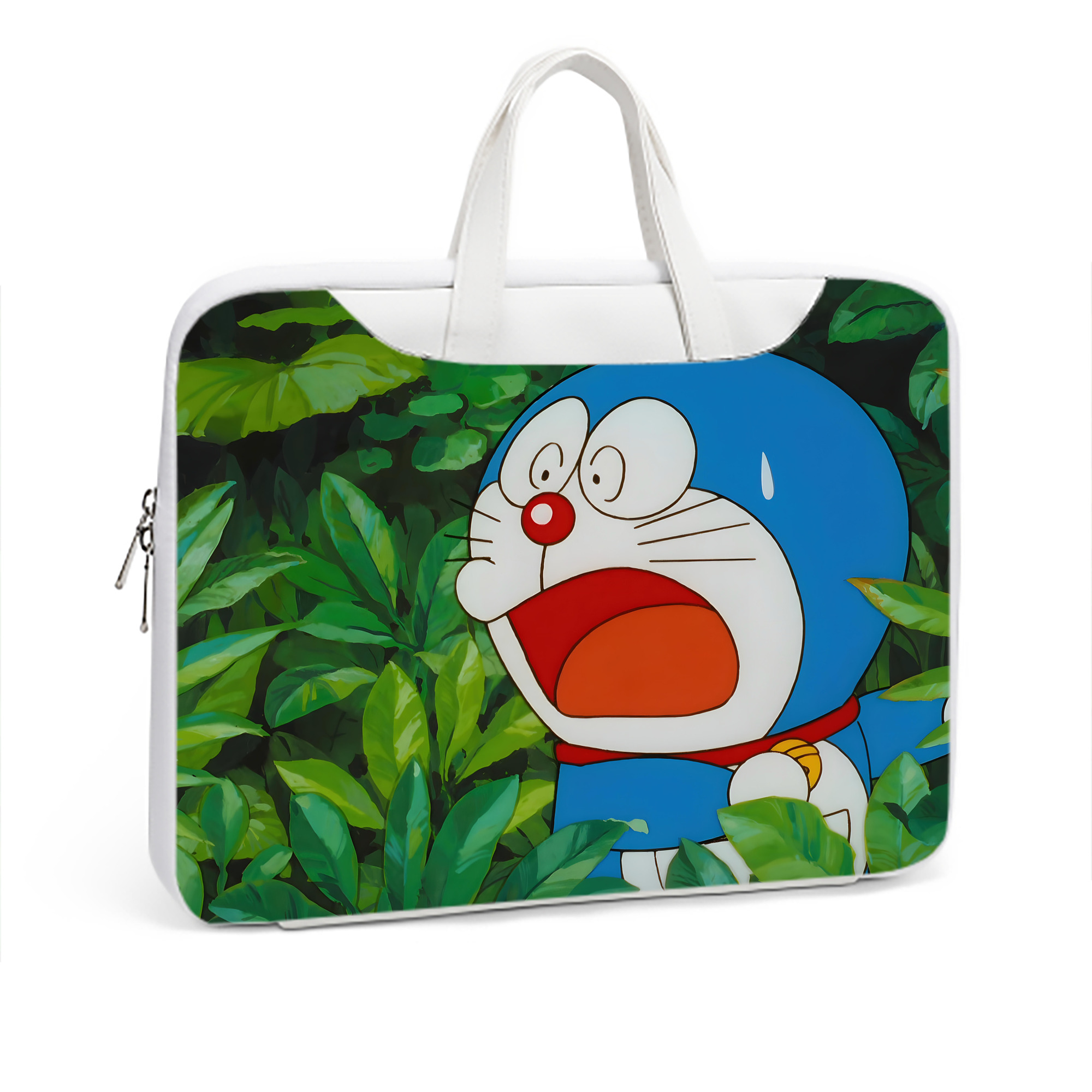 （画像用） ドラえもん Doraemon レザーラップトップバッグ　ノートパソコンケース