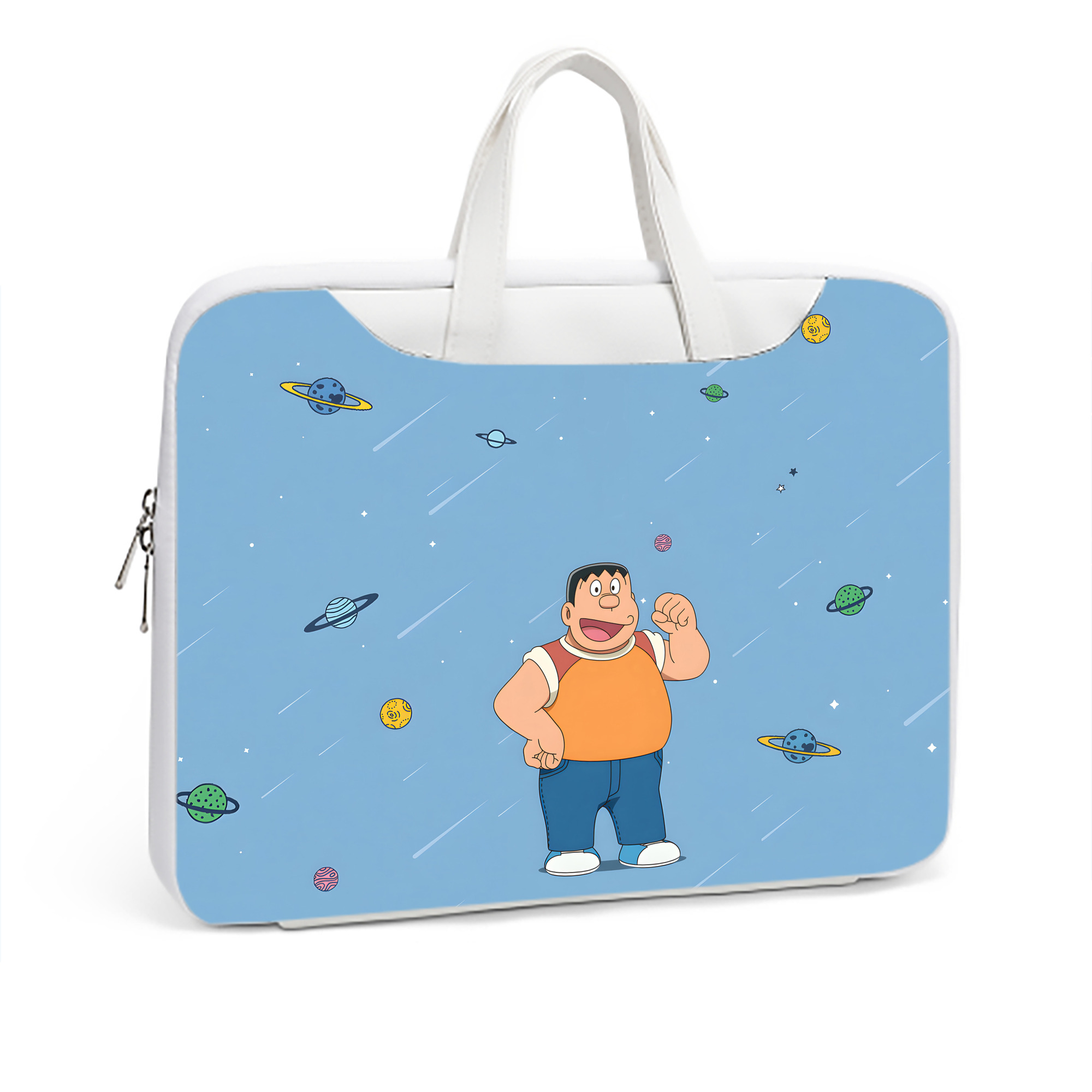 （画像用） ドラえもん Doraemon レザーラップトップバッグ　ノートパソコンケース