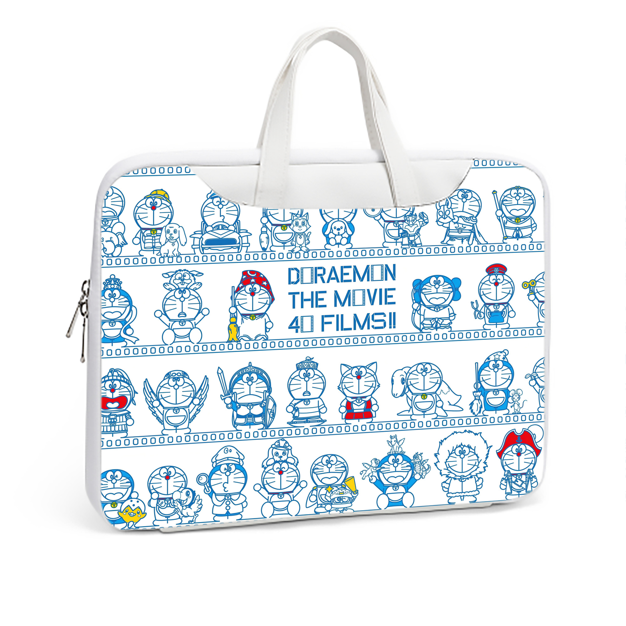 （画像用） ドラえもん Doraemon レザーラップトップバッグ　ノートパソコンケース