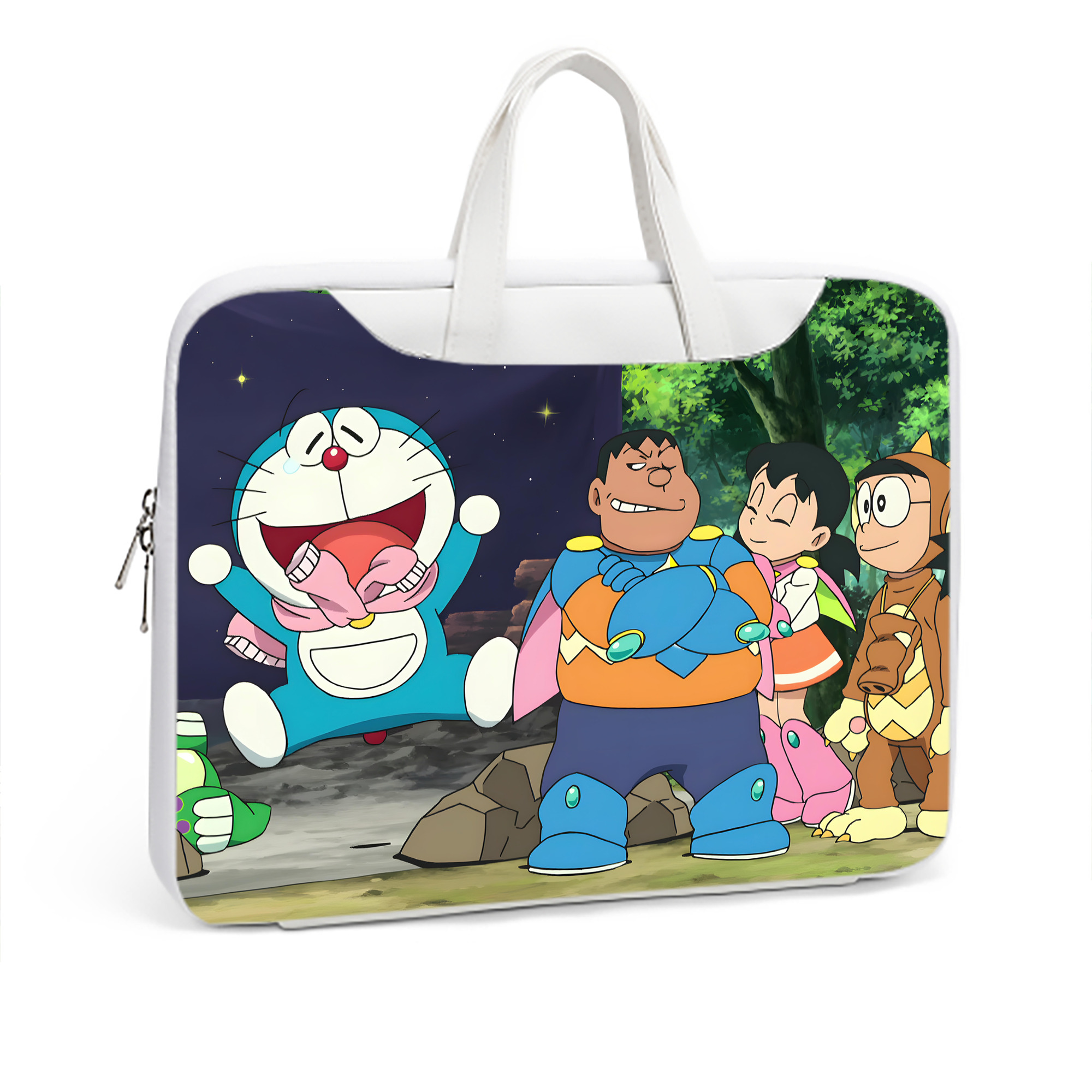 （画像用） ドラえもん Doraemon レザーラップトップバッグ　ノートパソコンケース