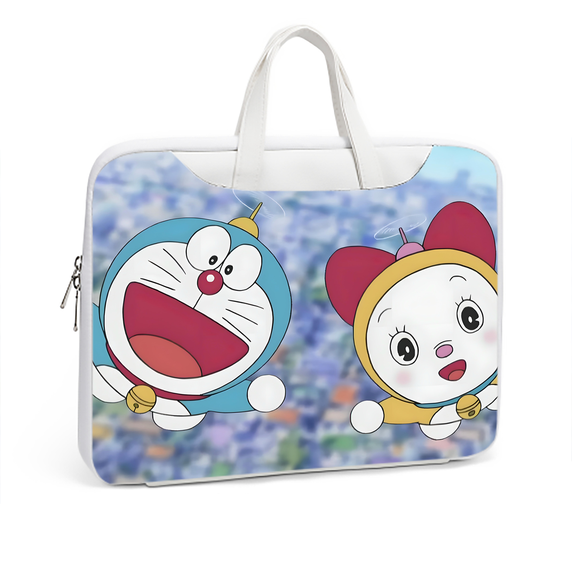 （画像用） ドラえもん Doraemon レザーラップトップバッグ　ノートパソコンケース